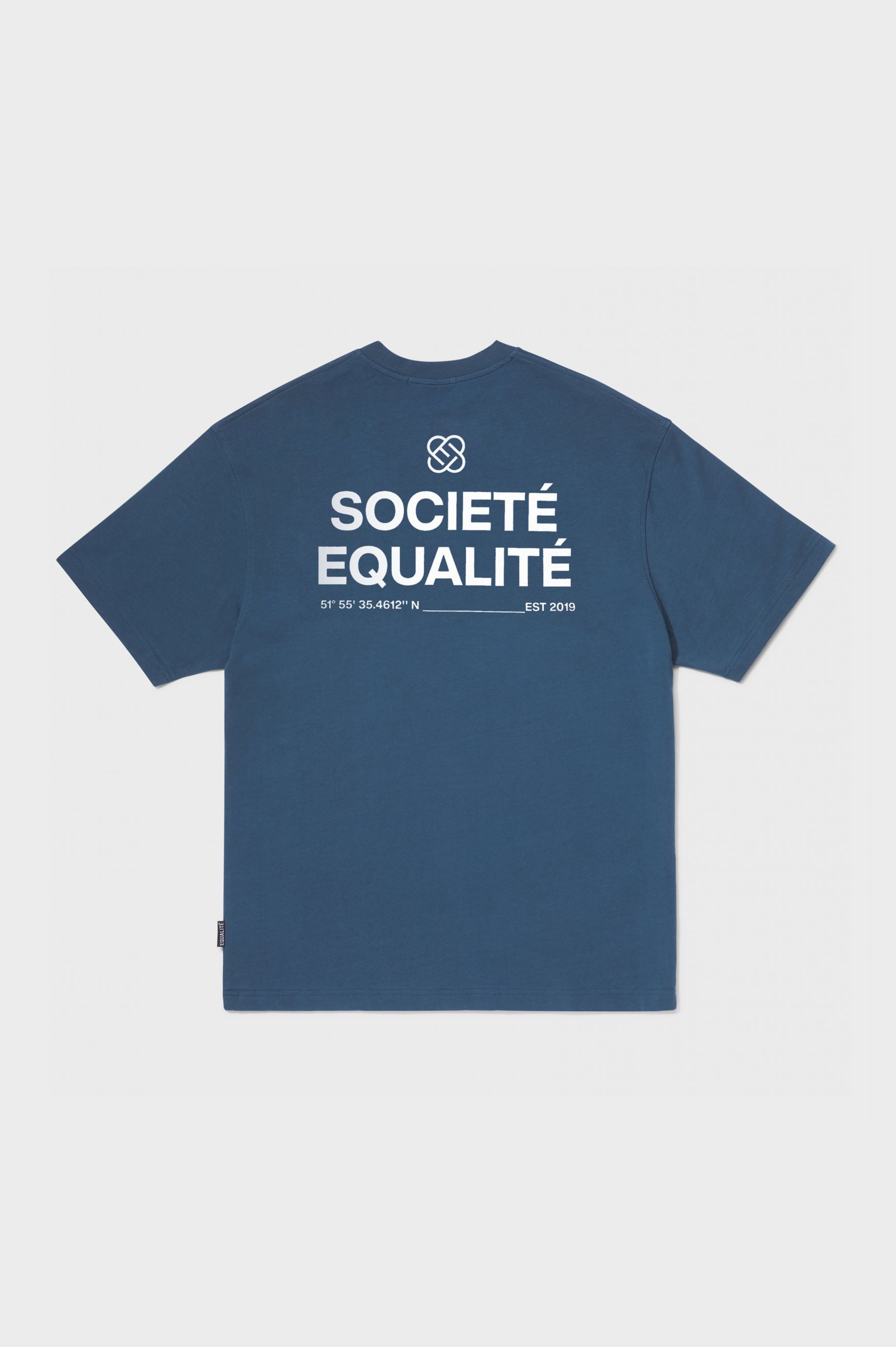 SOCIETÉ  OVERSIZED TEE | NAVY