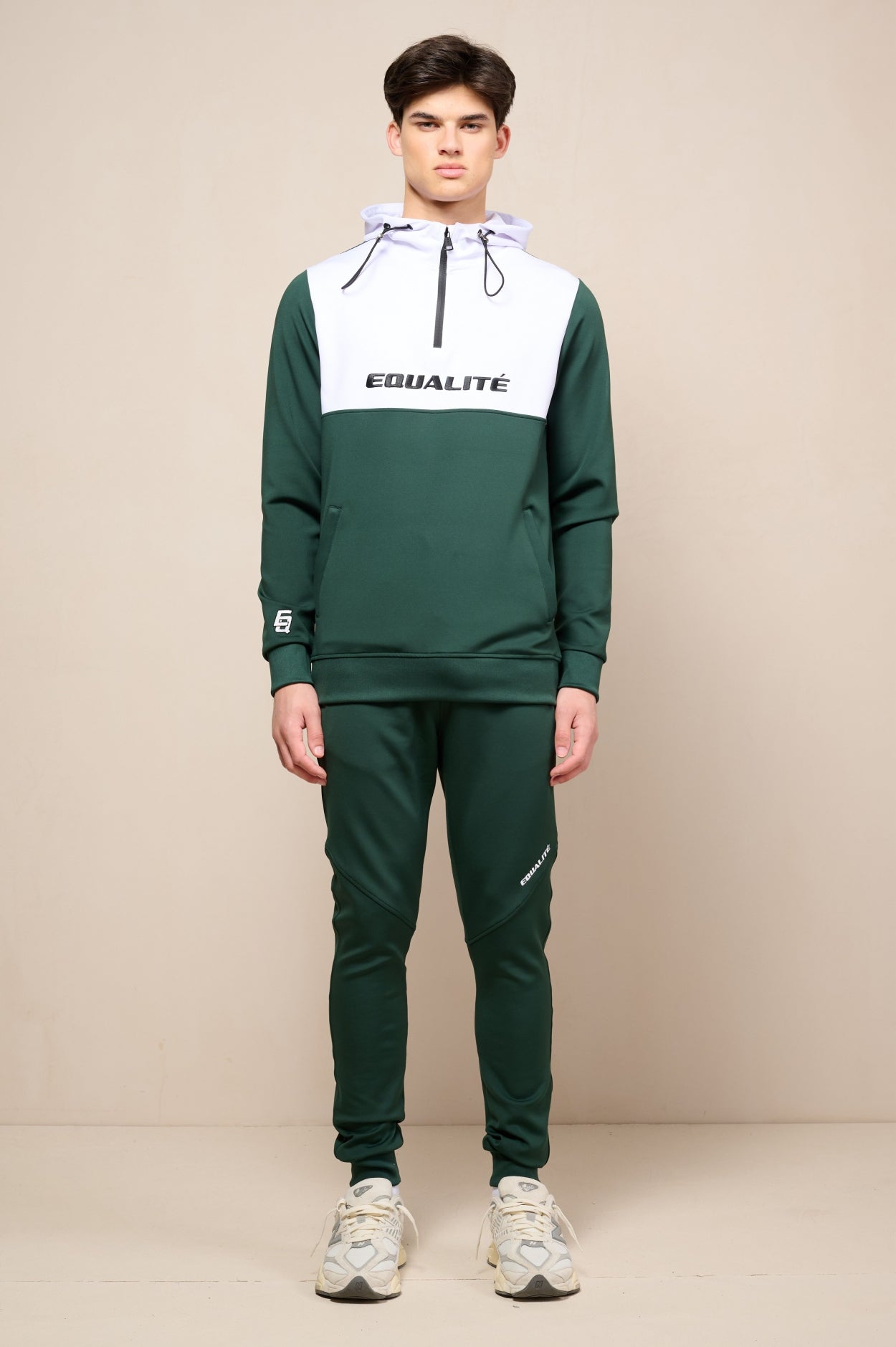 LEROY TRACKSUIT | GREEN & WHITE