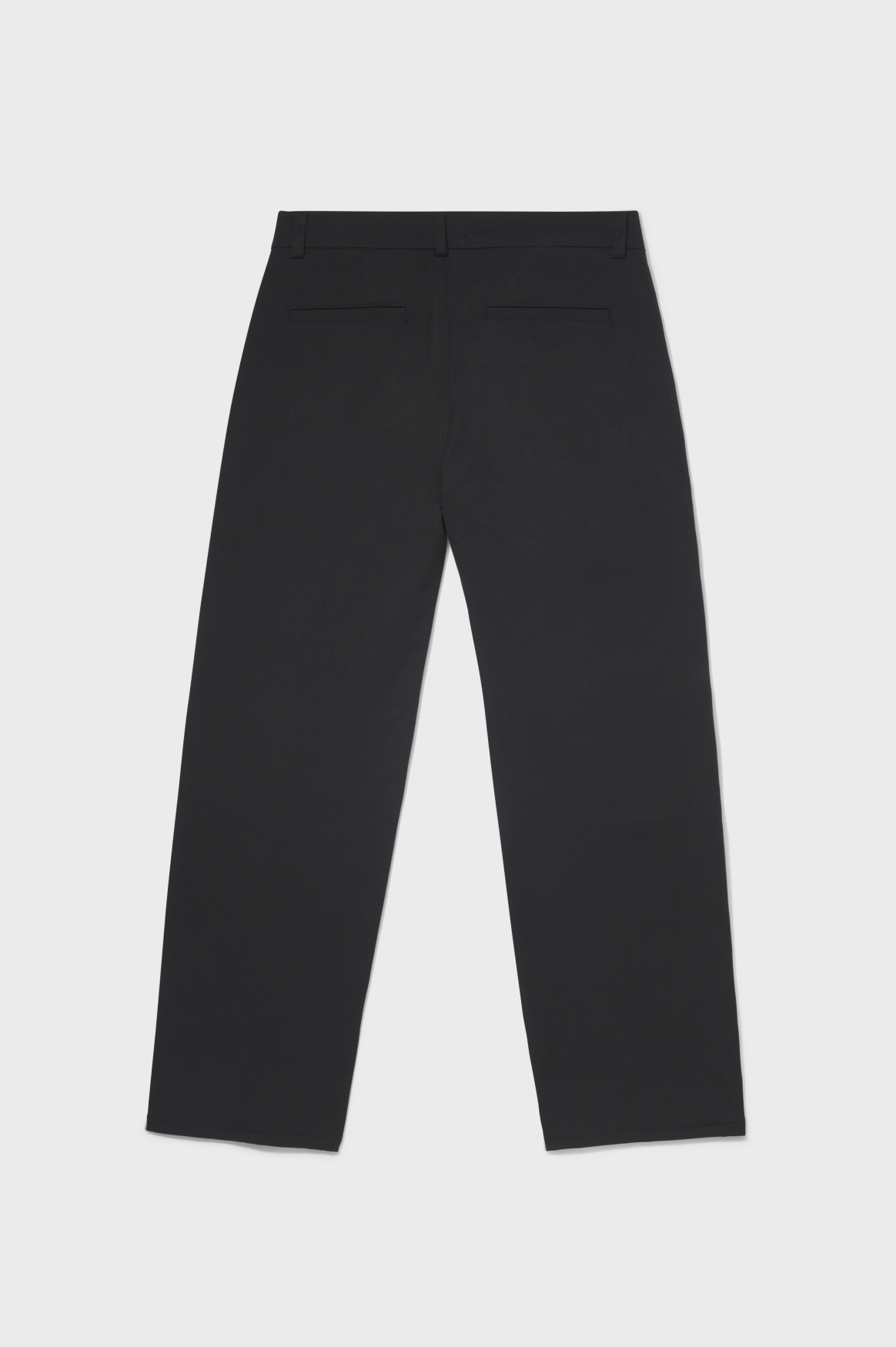 REGULAR TAILORED PANTS | BLACK