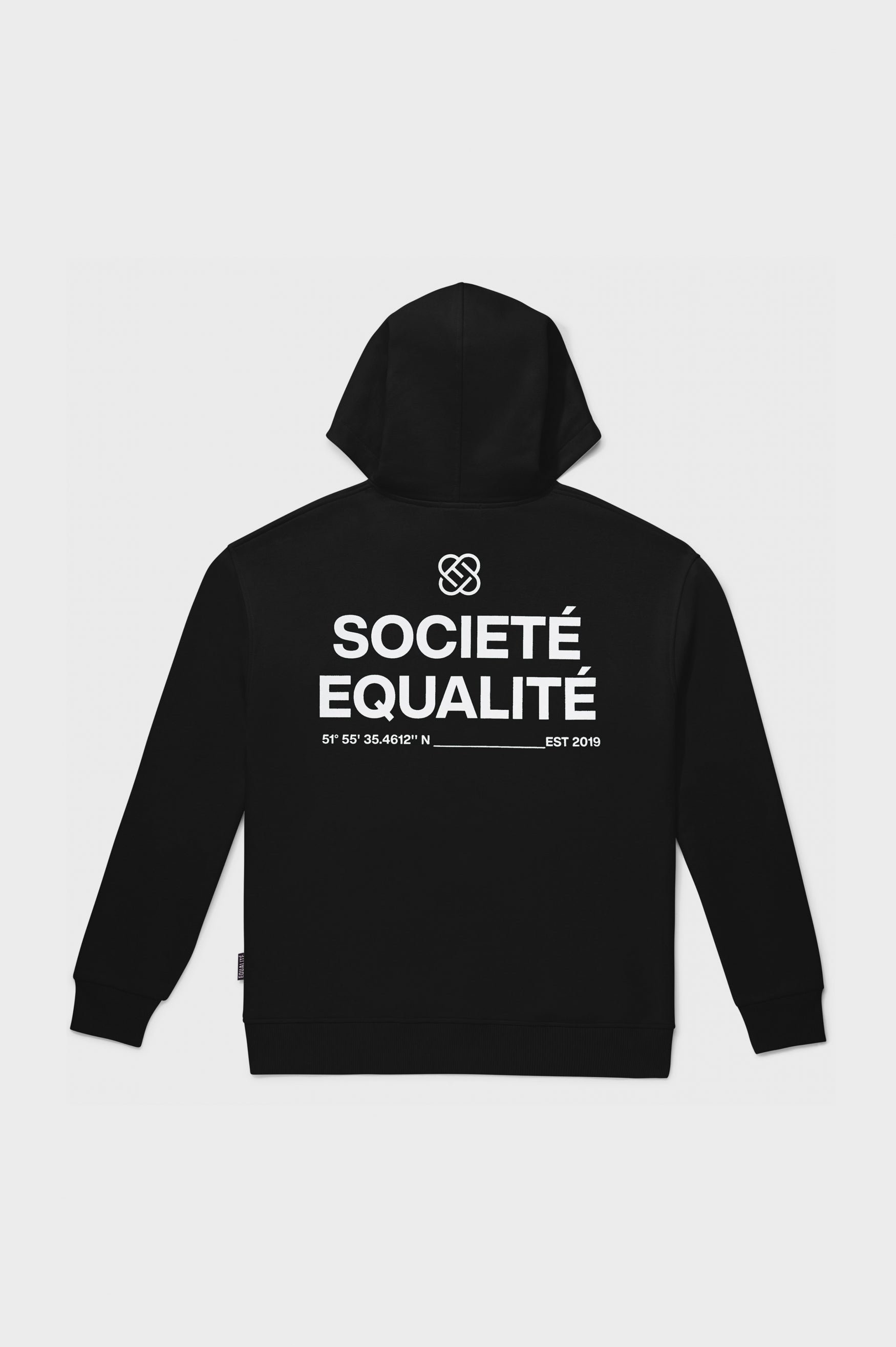 SOCIETÉ OVERSIZED HOODIE | BLACK