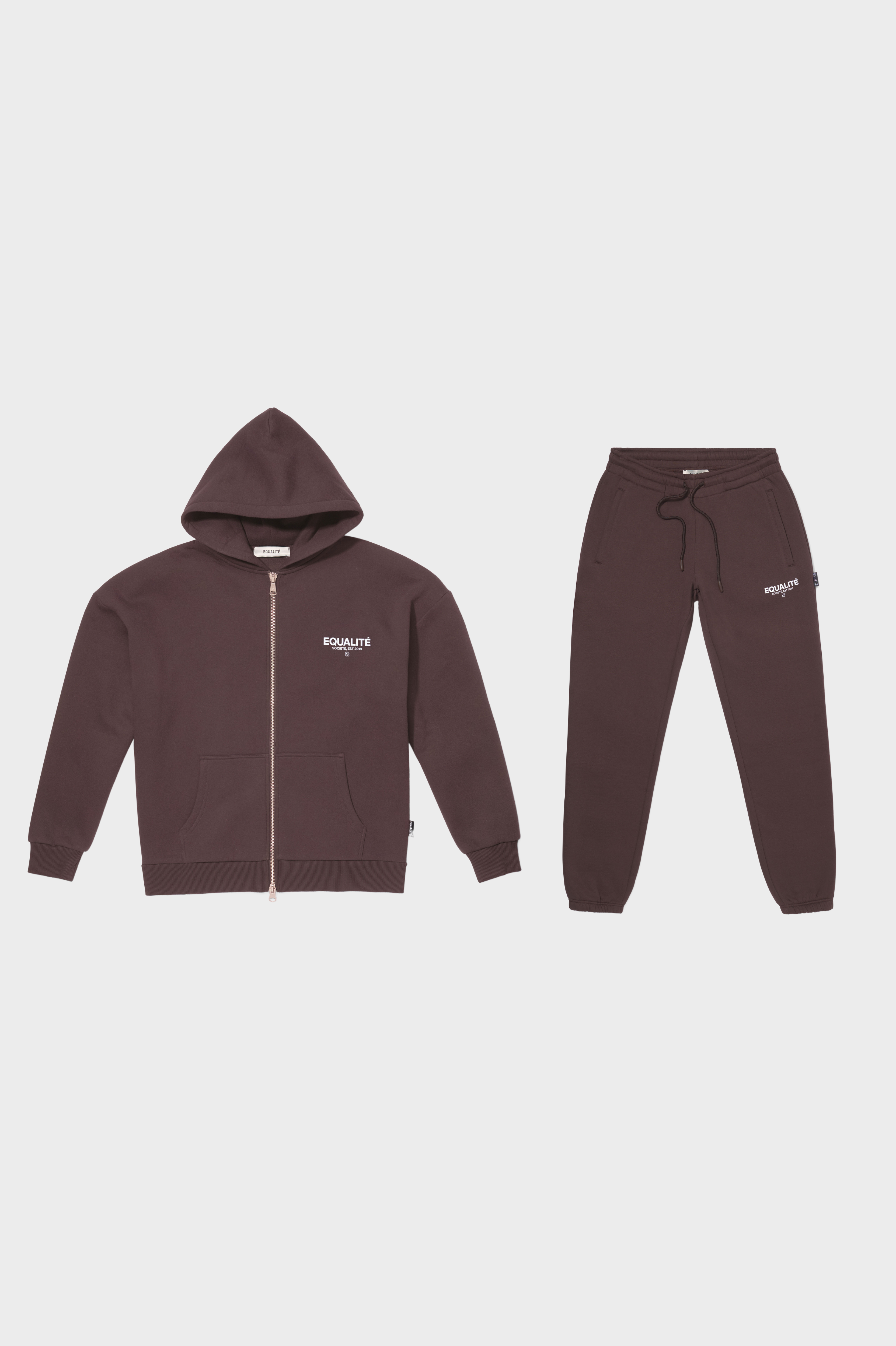 SOCIETÉ JOGGER SET BROWN