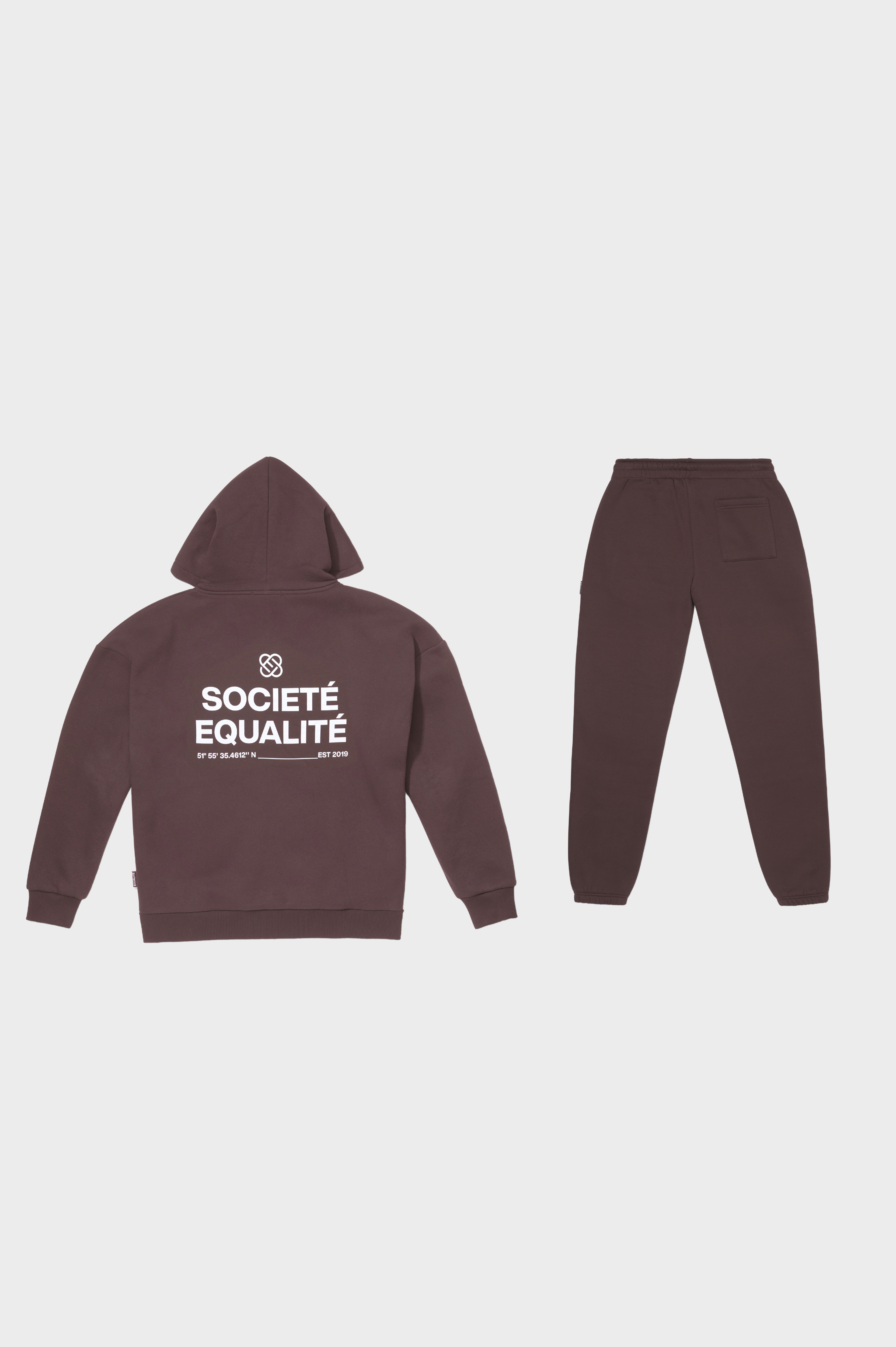 SOCIETÉ JOGGER SET BROWN