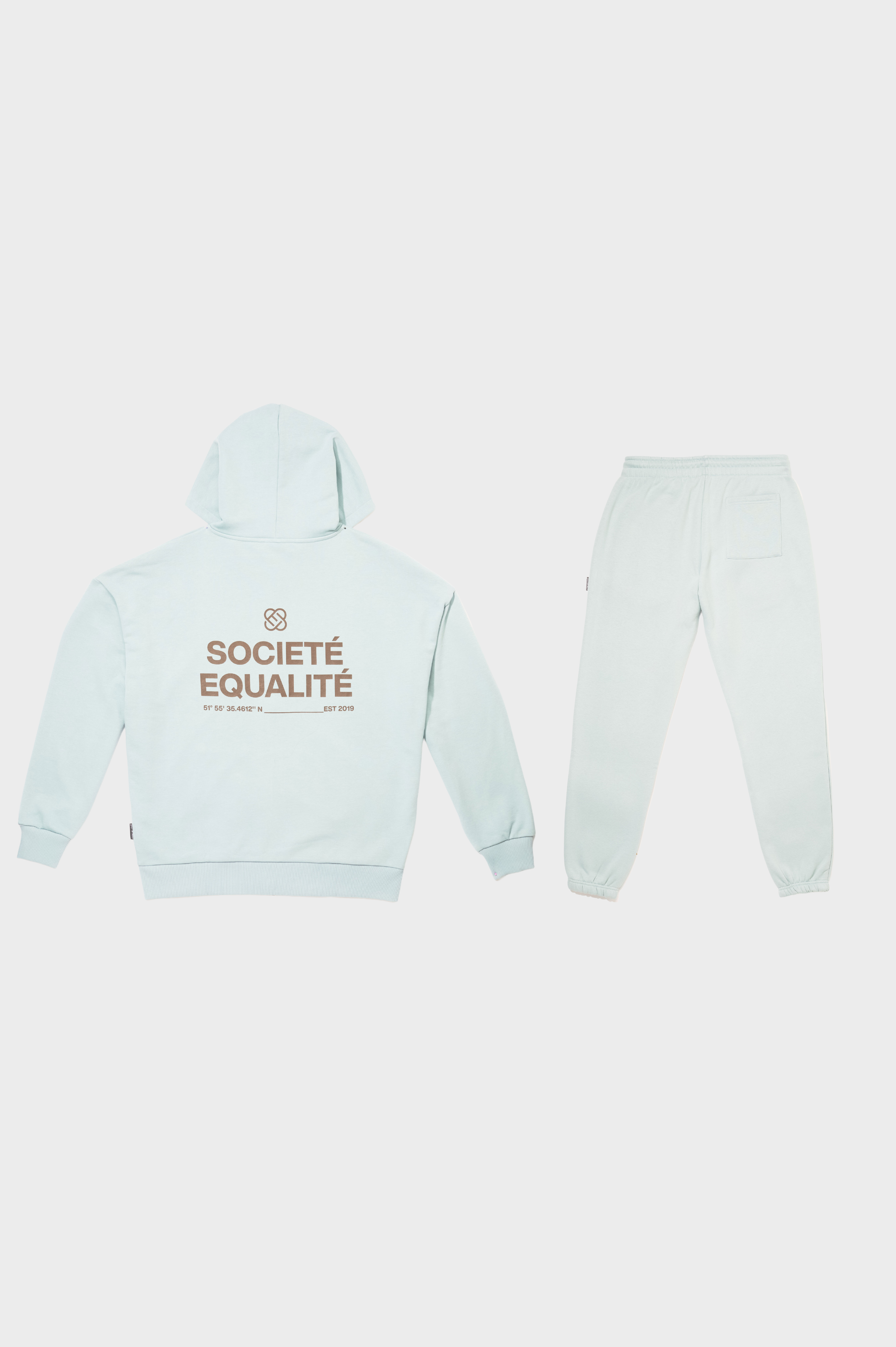 SOCIETÉ JOGGER SET LIGHT BLUE