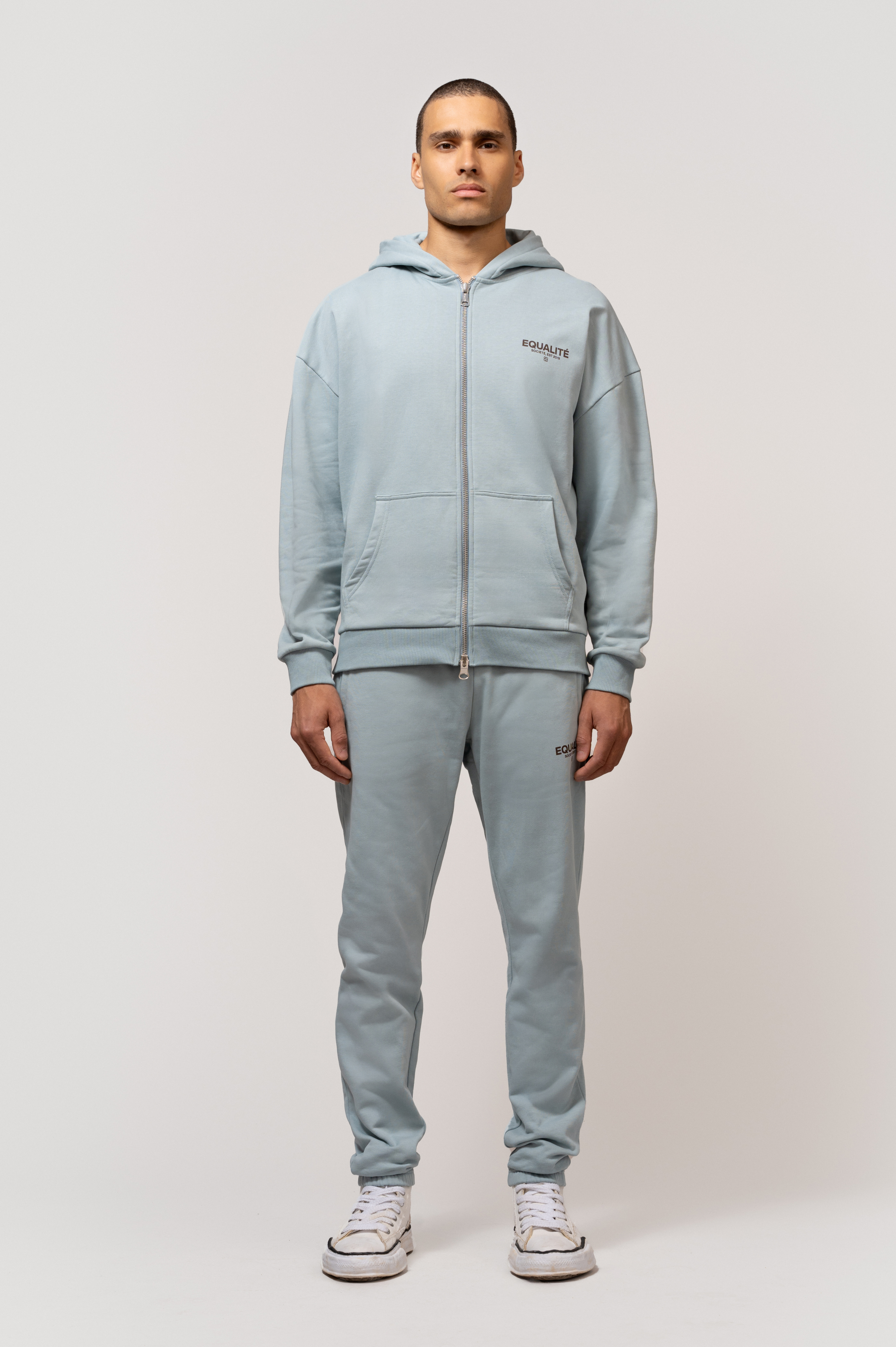 SOCIETÉ JOGGER SET LIGHT BLUE