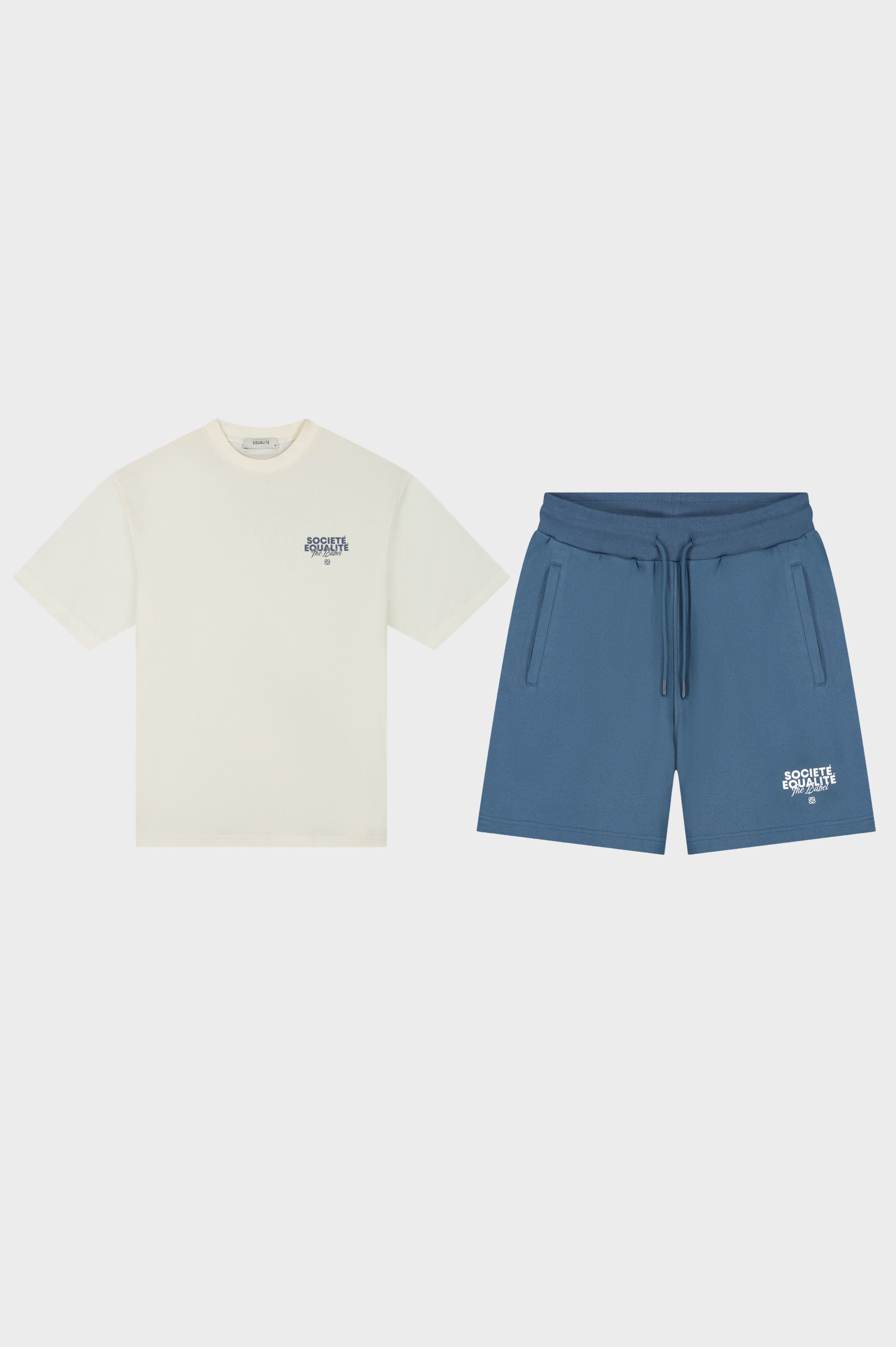 SOCIETÉ SUMMER SET | NAVY & OFF-WHITE