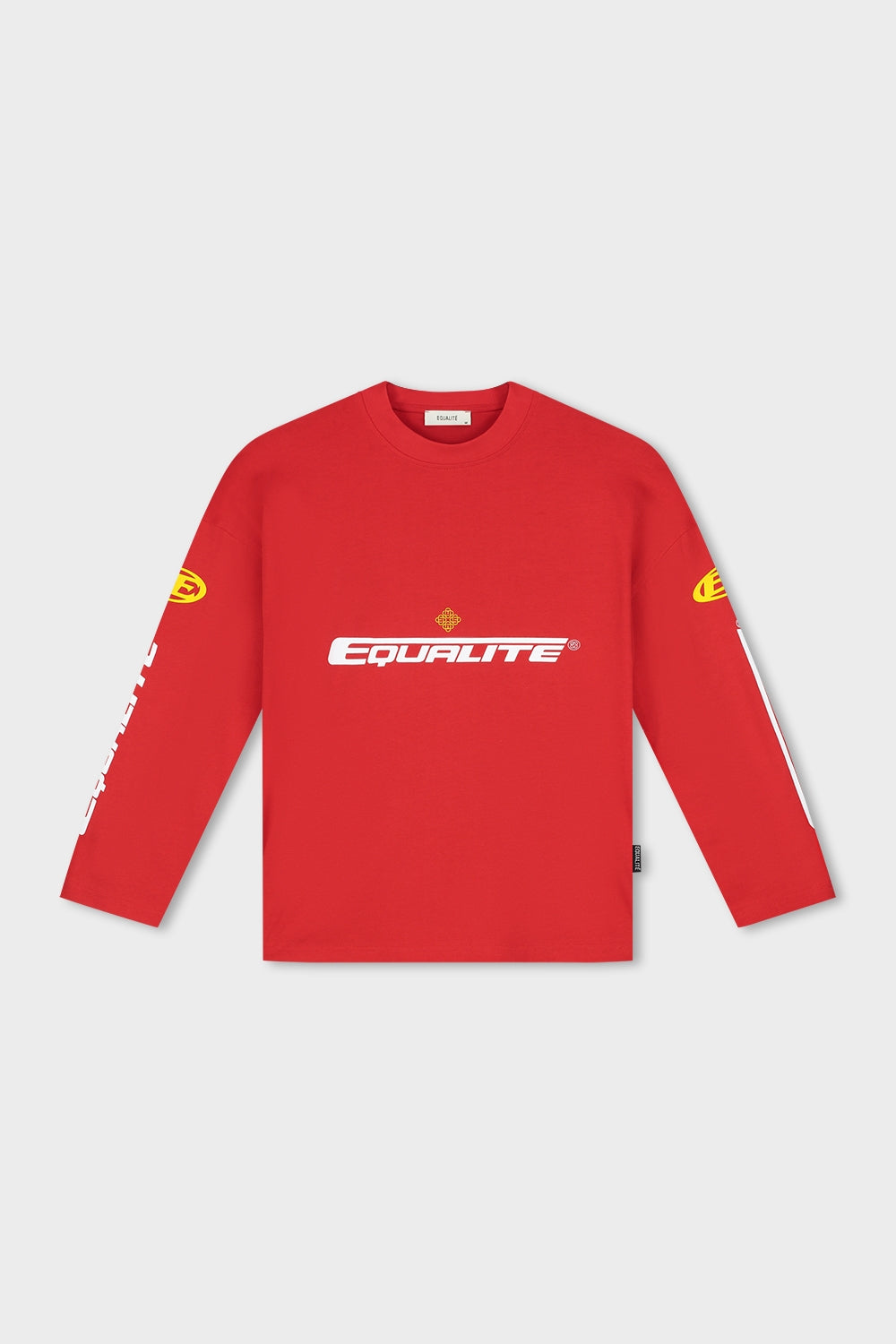 ADRENALINE LONGSLEEVE TEE | RED & YELLOW