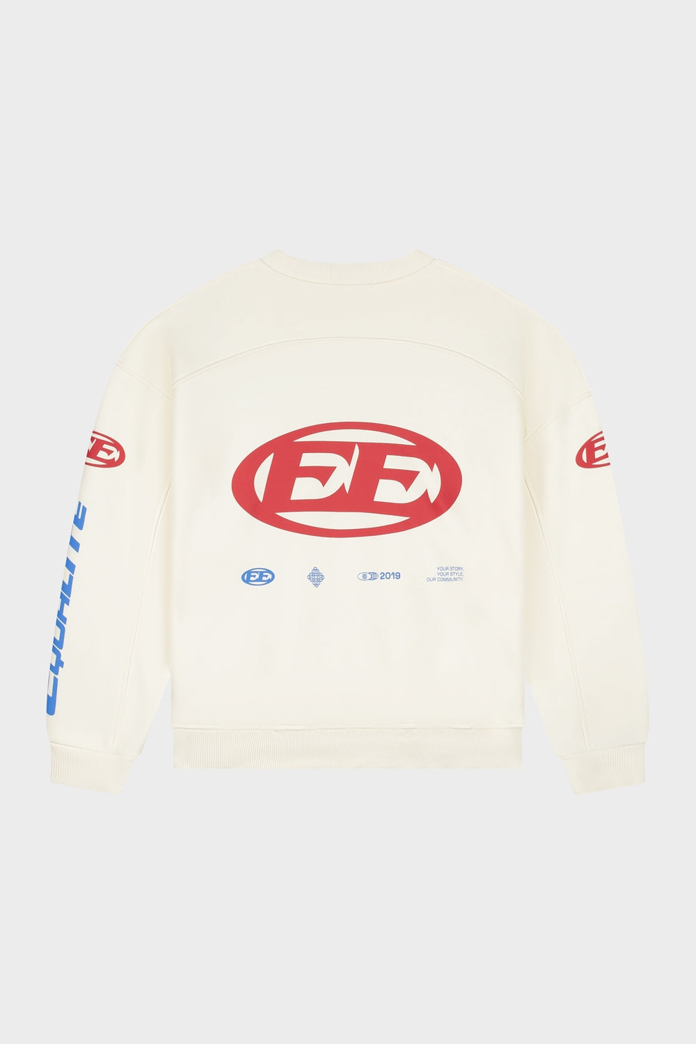 ARENA OVERSIZED SWEATER | OFF-WHITE