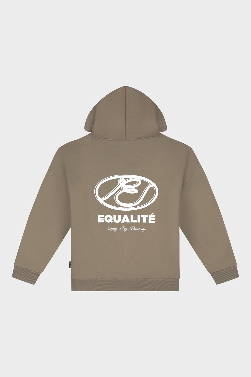 ARID OVERSIZED FULL ZIP HOODIE | TAUPE