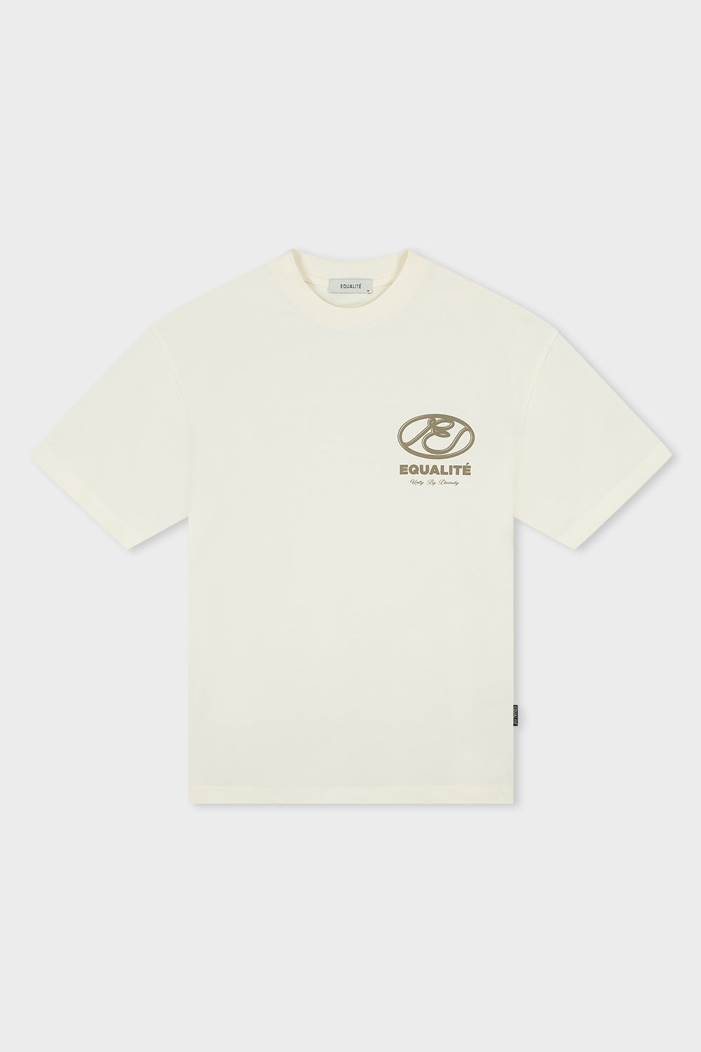 ARID OVERSIZED TEE | OFF-WHITE & TAUPE