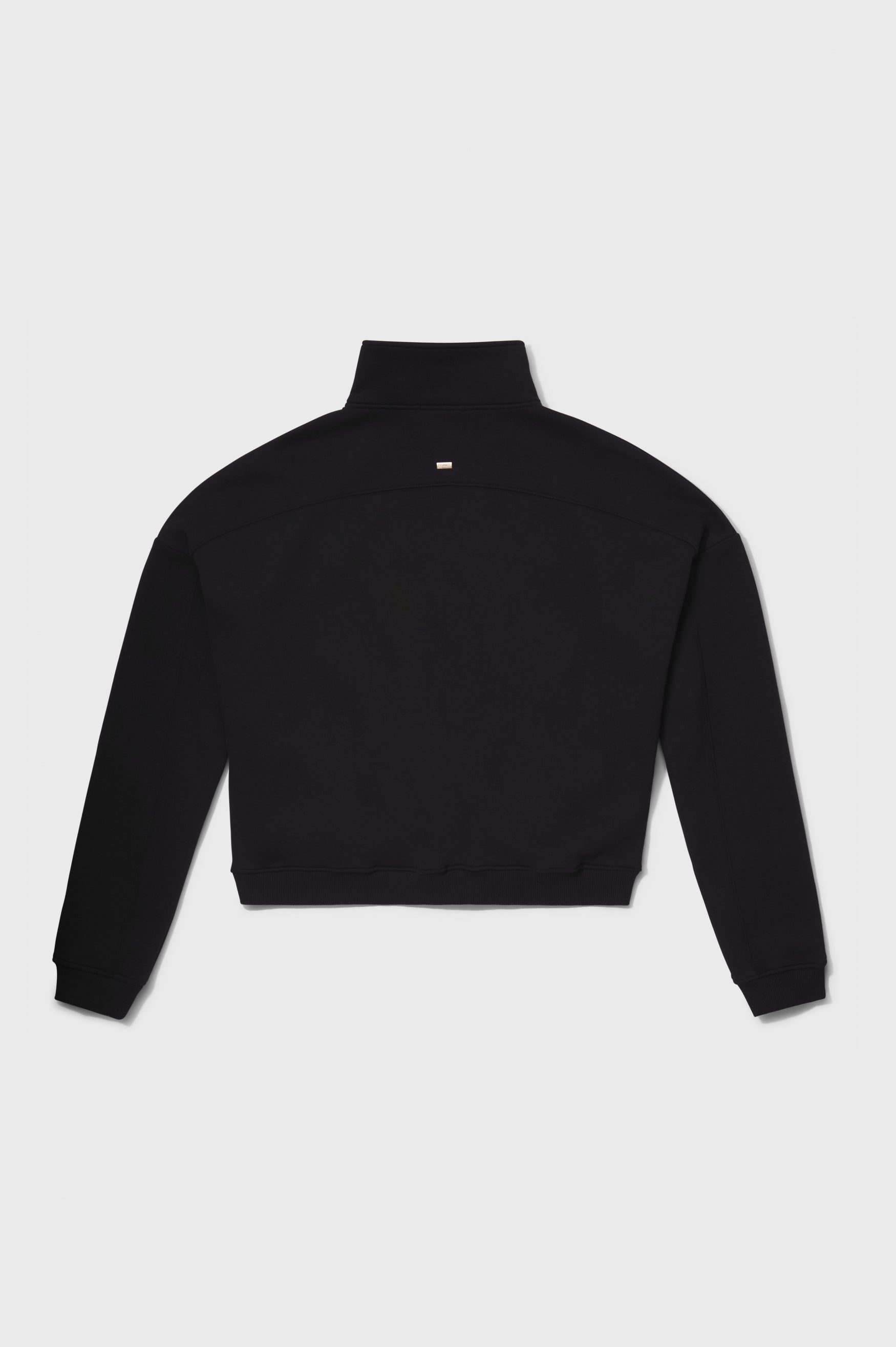 ASTON OVERSIZED SWEAT JACKET | BLACK