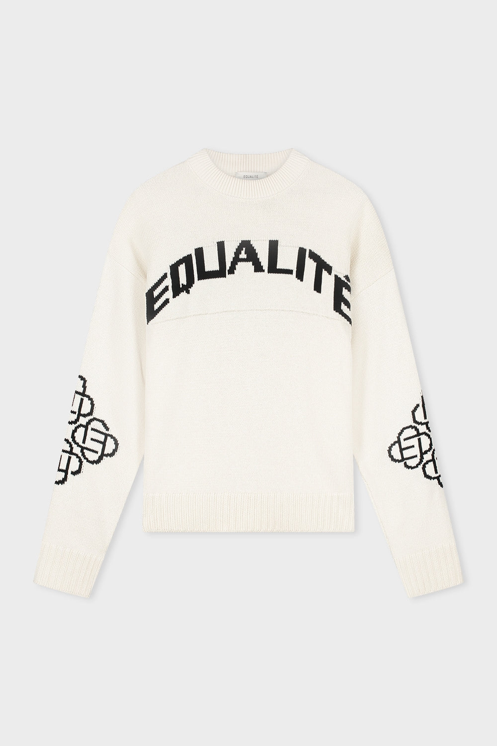 AVA KNIT SWEATER | OFF-WHITE