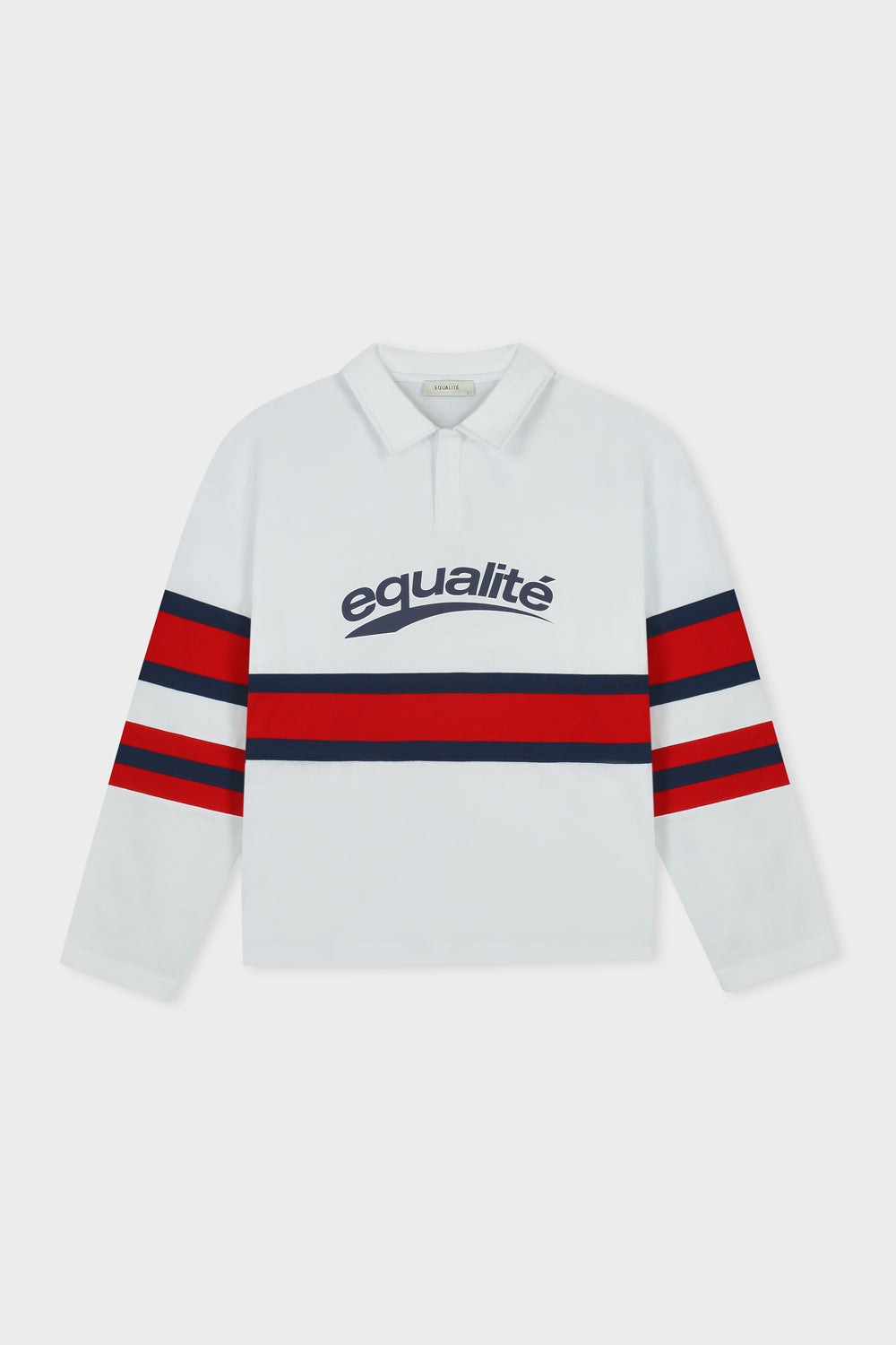 AXEL LONGSLEEVE POLO | WHITE