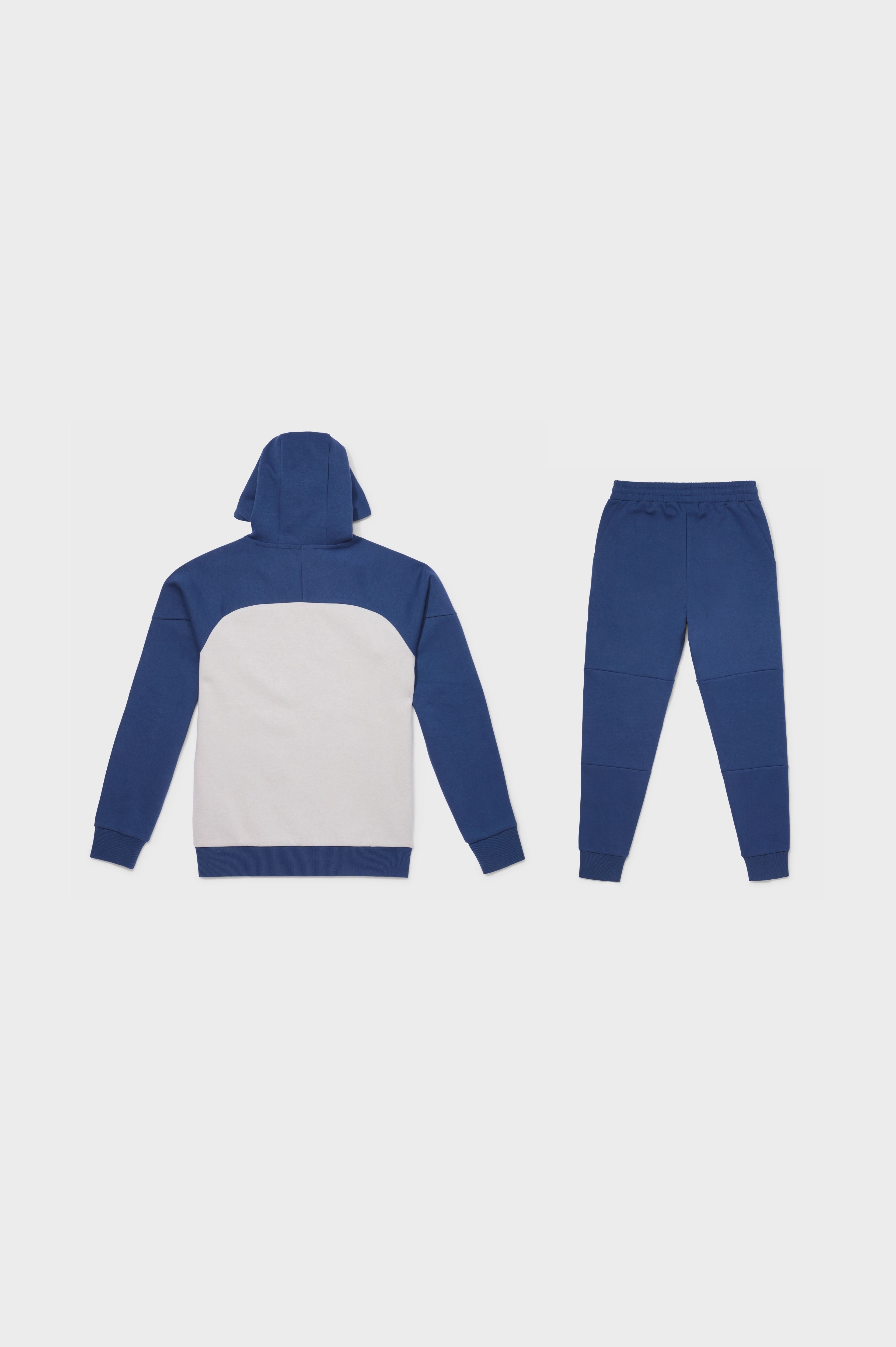 FLEECE TRACKSUIT NAVY & GRAY