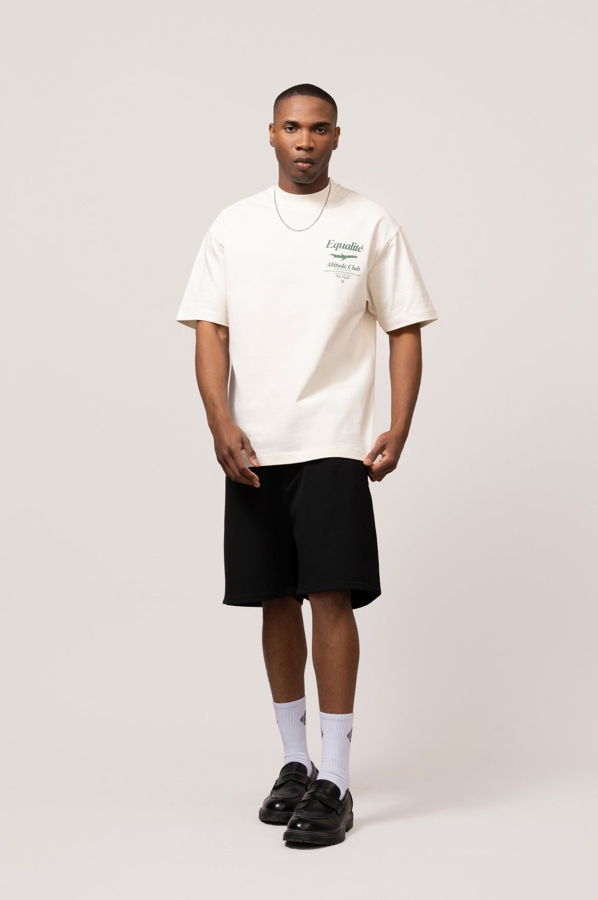 TAILORED JOGGER SHORTS | BLACK