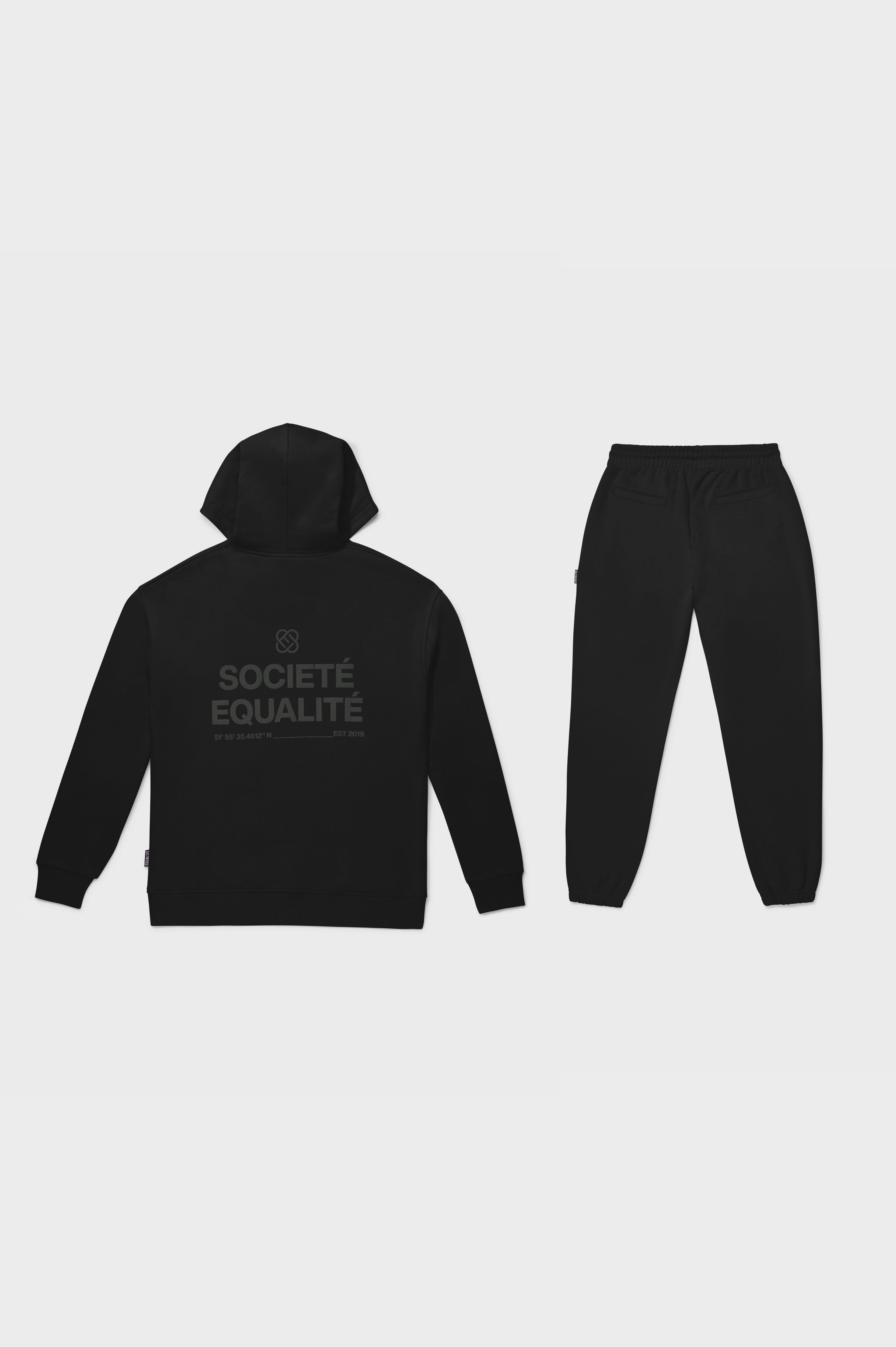 SOCIETÉ TRACKSUIT | BLACK & BLACK