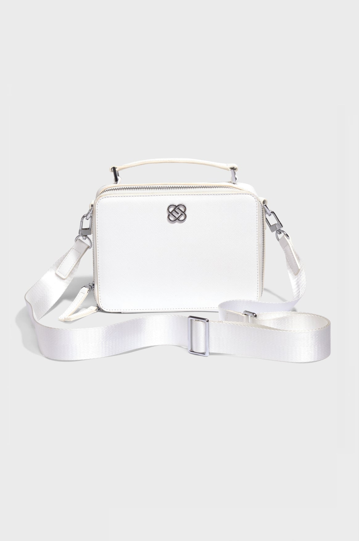 BRIQUE MESSENGER BAG | WHITE