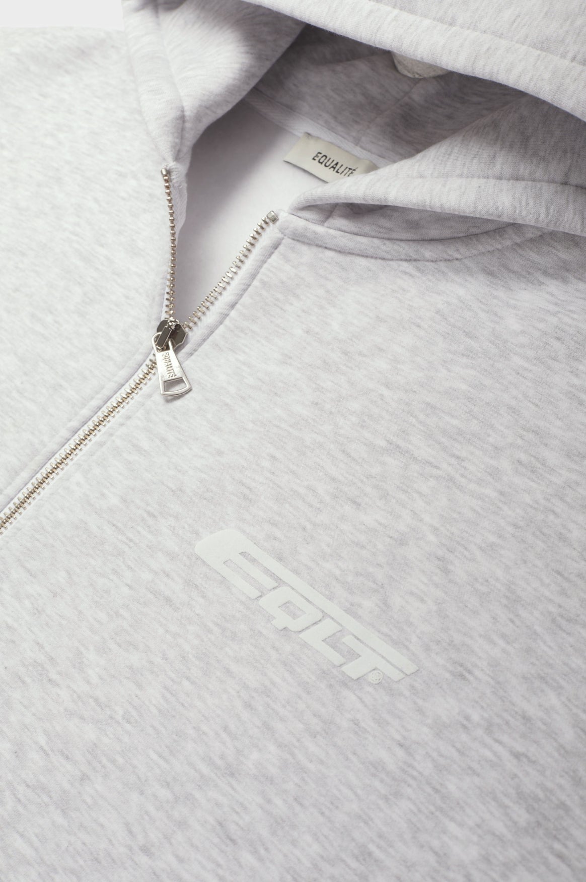 BETTER TOGETHER FULL ZIP HOODIE | MELANGE GREY