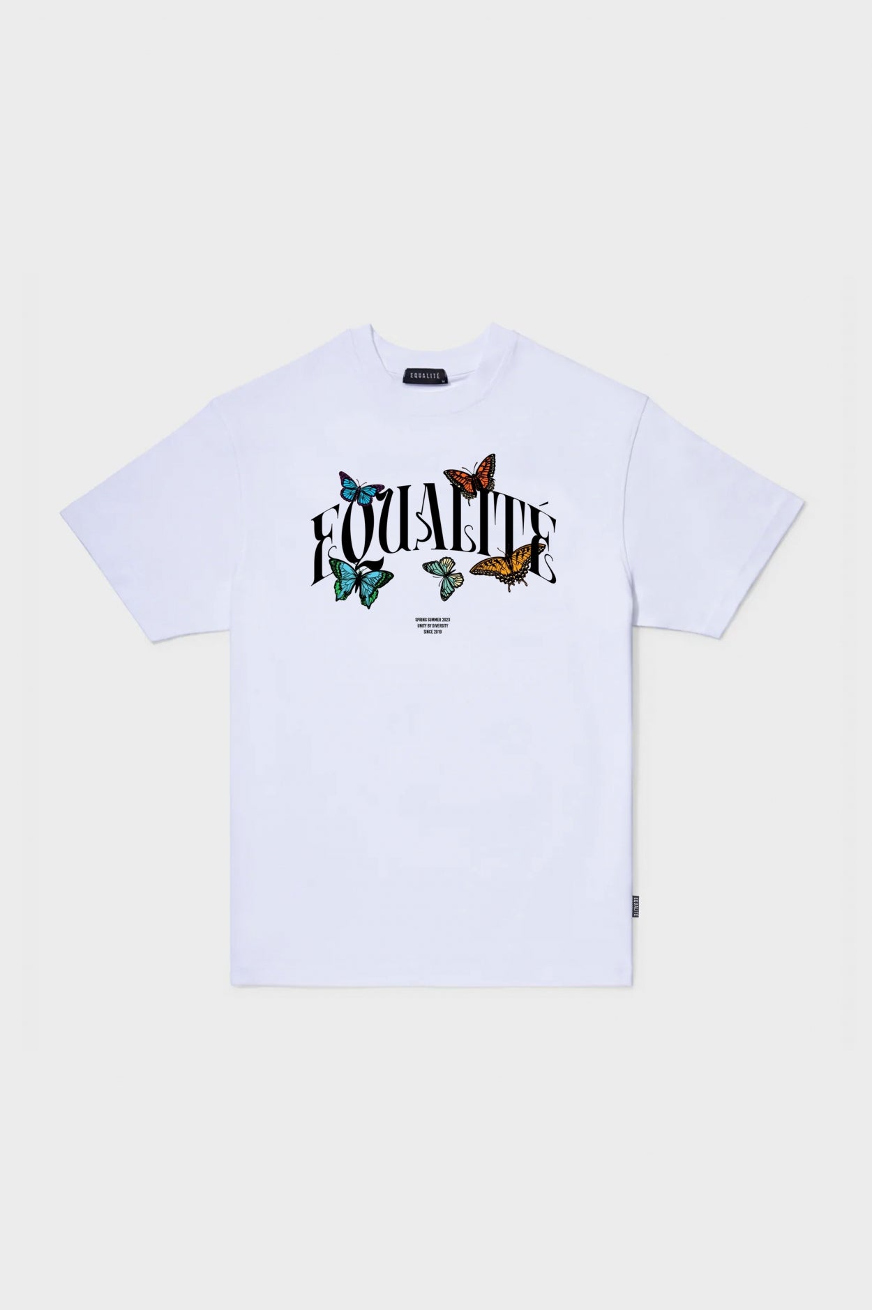 BUTTERFLY OVERSIZED TEE | WHITE