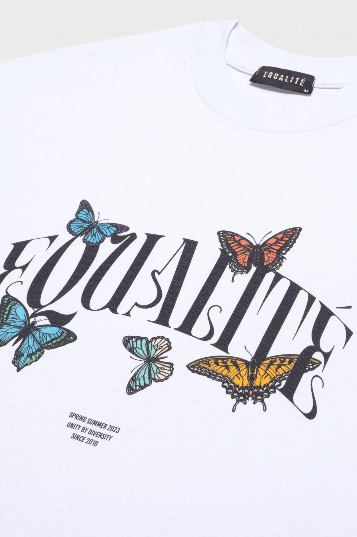 BUTTERFLY OVERSIZED TEE | WHITE
