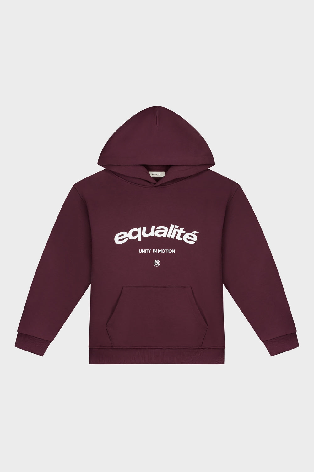 CELESTE OVERSIZED HOODIE | AUBERGINE