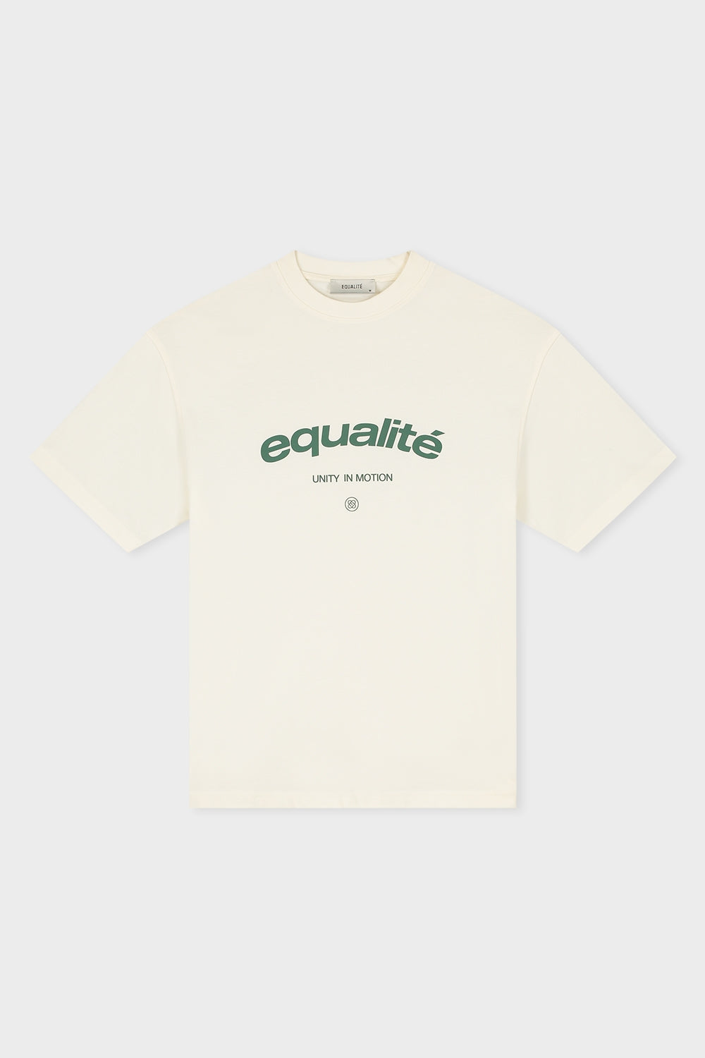 CELESTE OVERSIZED TEE | OFF-WHITE & GREEN