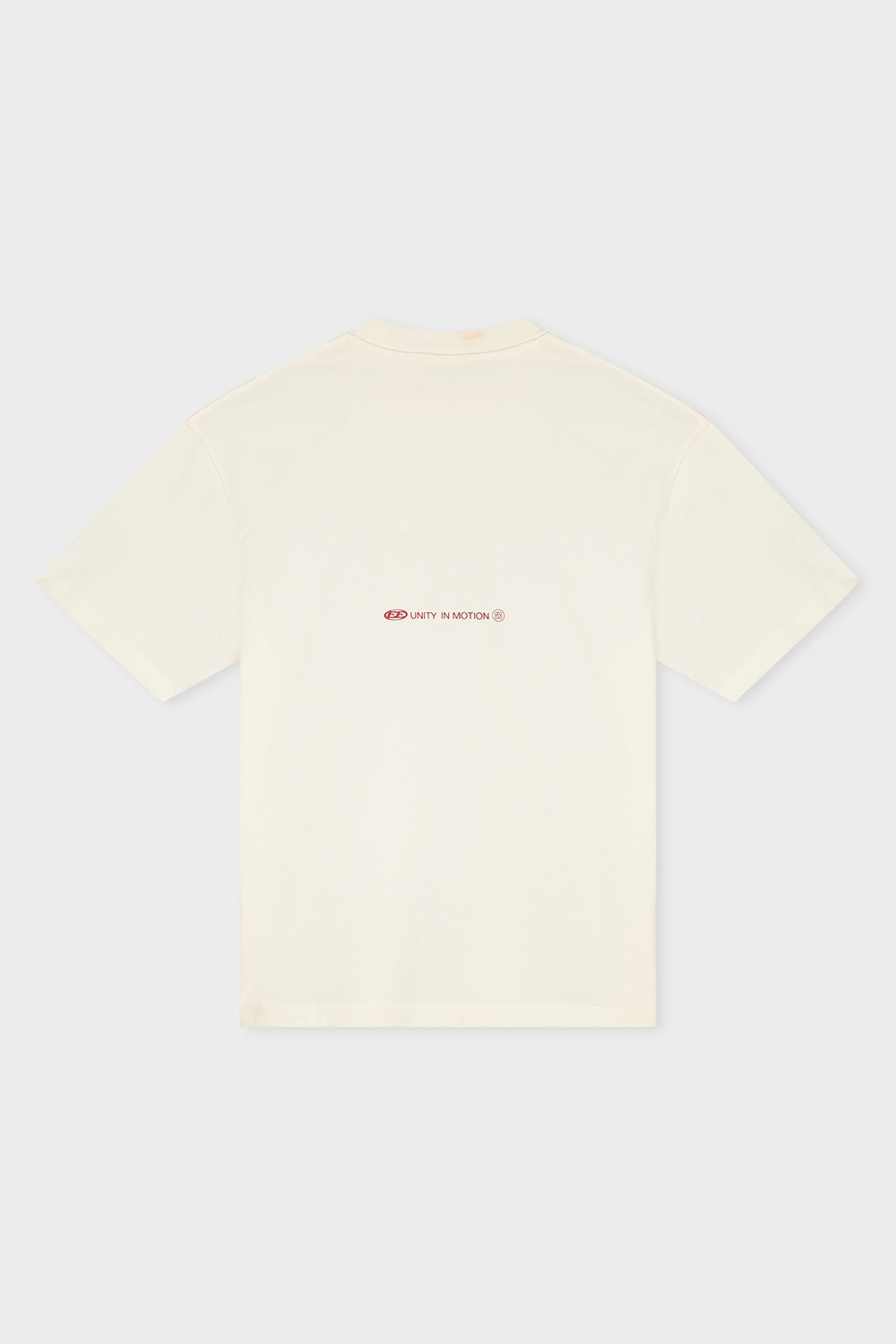 CELESTE OVERSIZED TEE | OFF-WHITE & RED