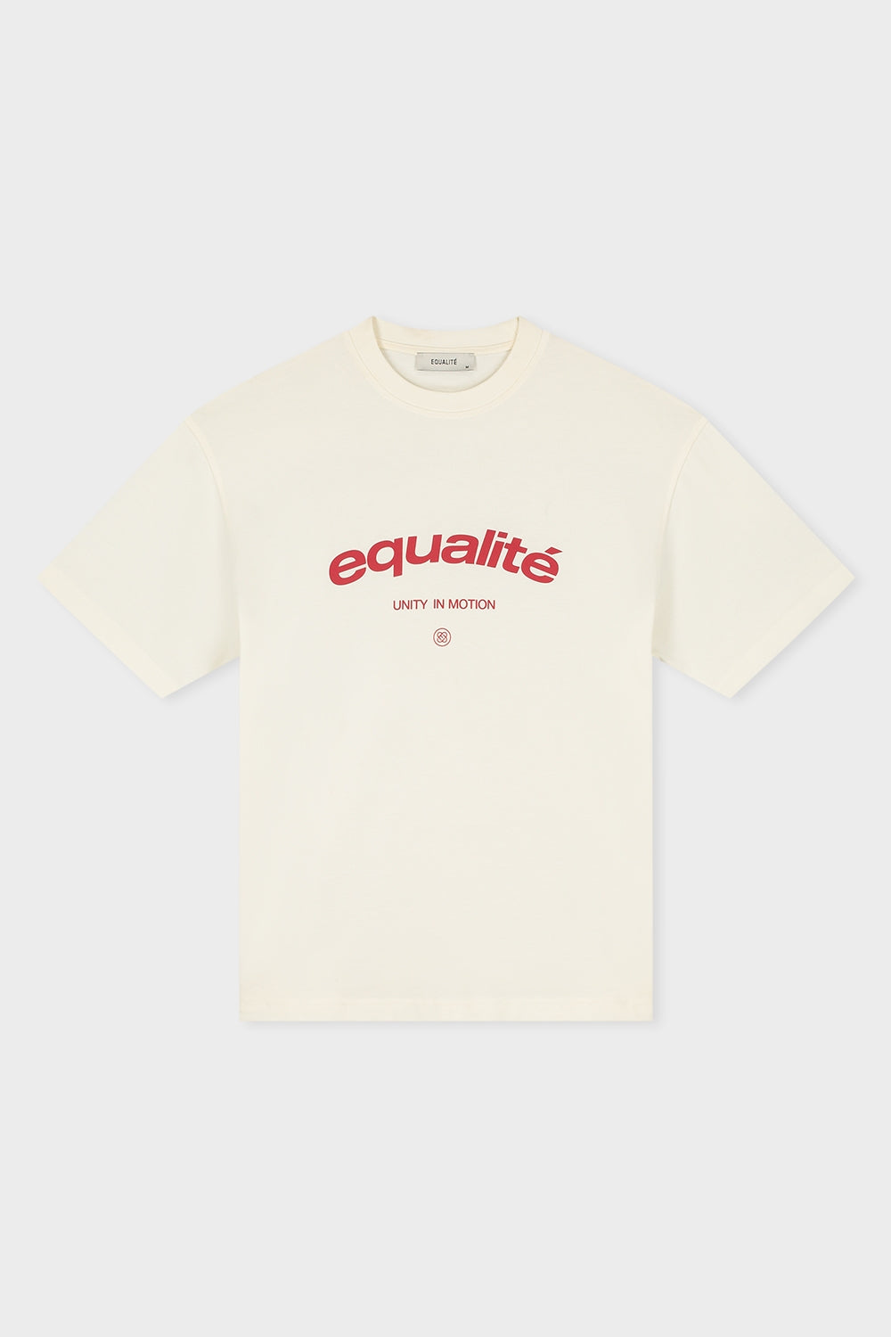 CELESTE OVERSIZED TEE | OFF-WHITE & RED