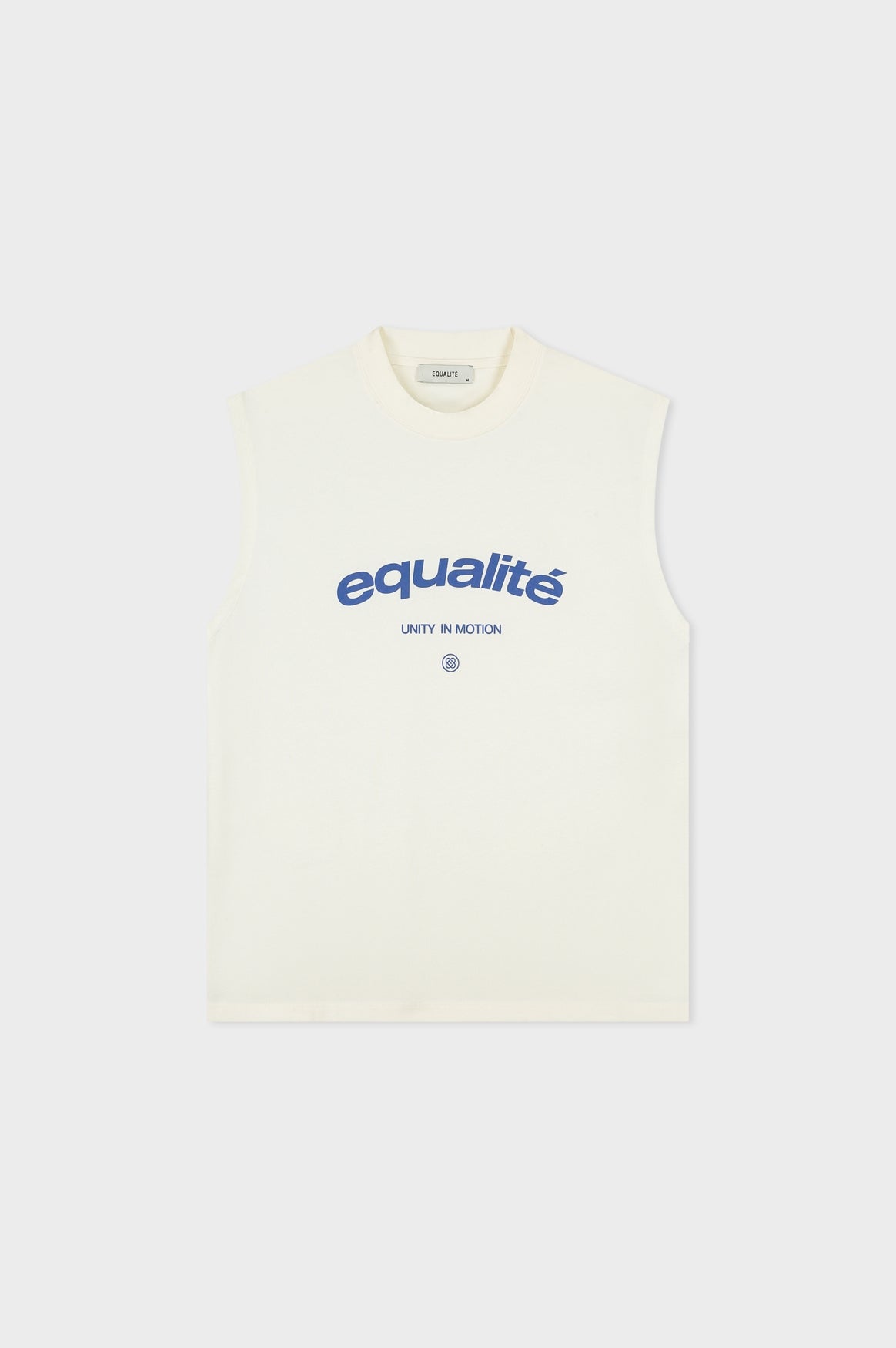 CELESTE TANKTOP | OFF WHITE & BLUE