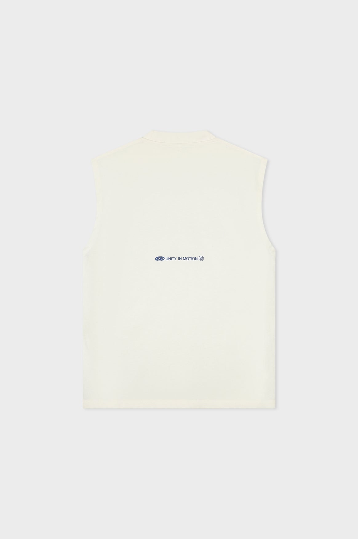 CELESTE TANKTOP | OFF WHITE & BLUE