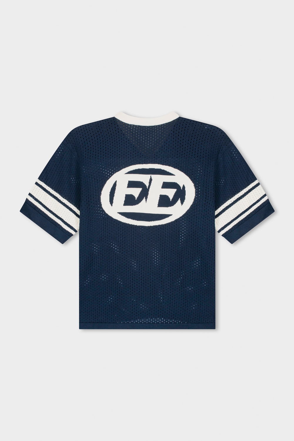 CHARLES KNIT JERSEY TEE | NAVY