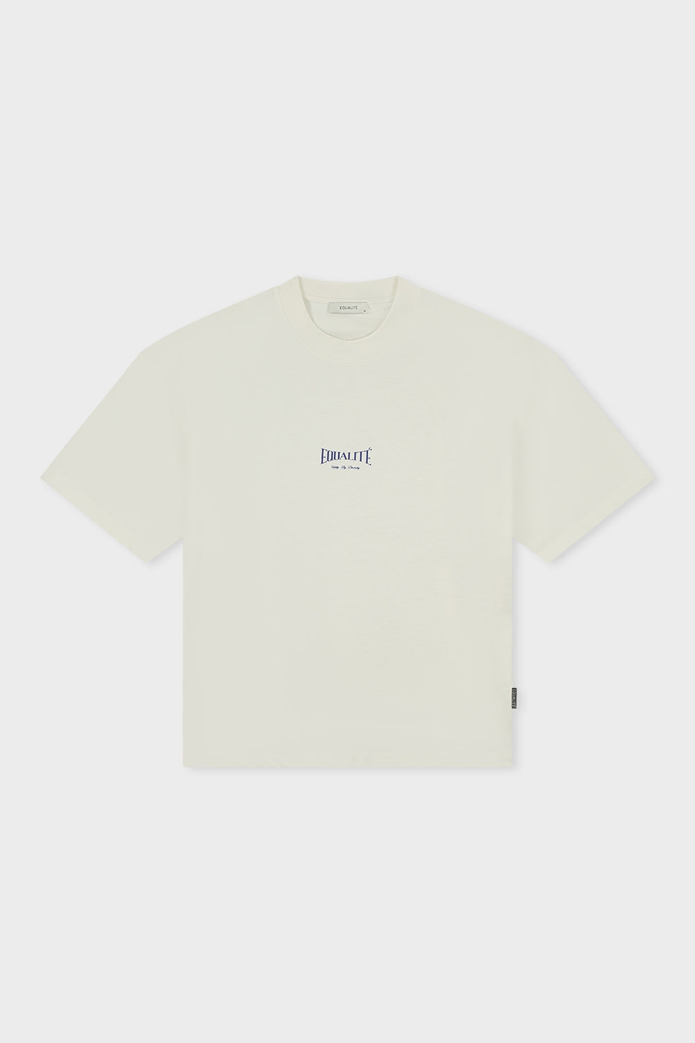 CHLOÉ BOXY TEE | OFF WHITE & BLUE