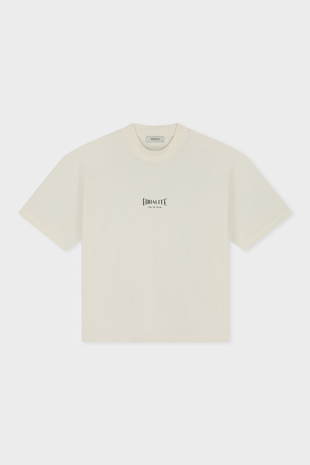 CHLOÉ BOXY TEE | OFF-WHITE & BLACK