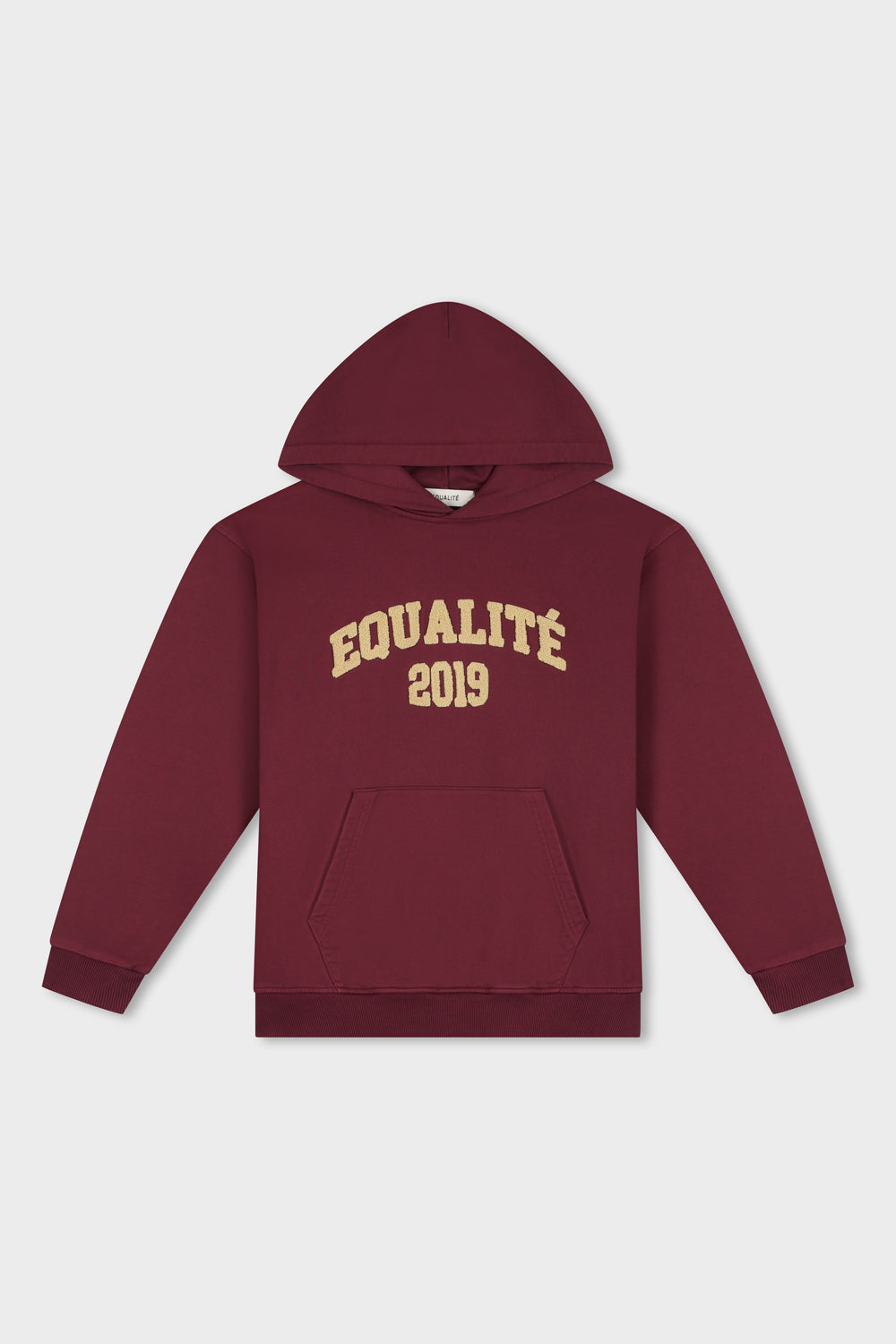 COLLECTIVE OVERSIZED HOODIE | WASHED BURGUNDY