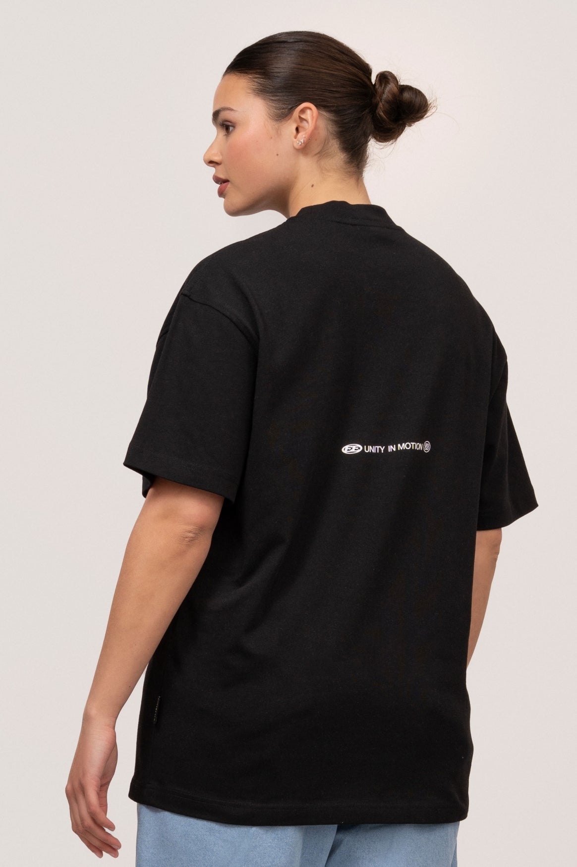 CELESTE OVERSIZED TEE | BLACK