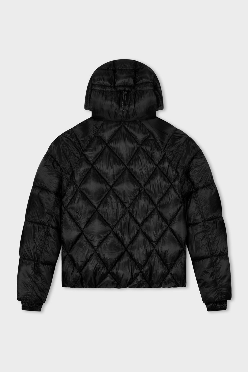 DIAMOND PUFFER JACKET | BLACK