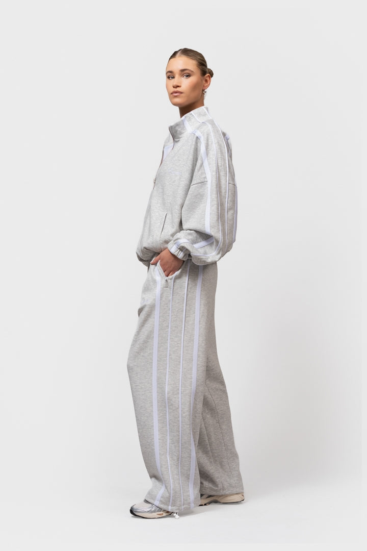 TRACK PANTS | MELANGE GREY