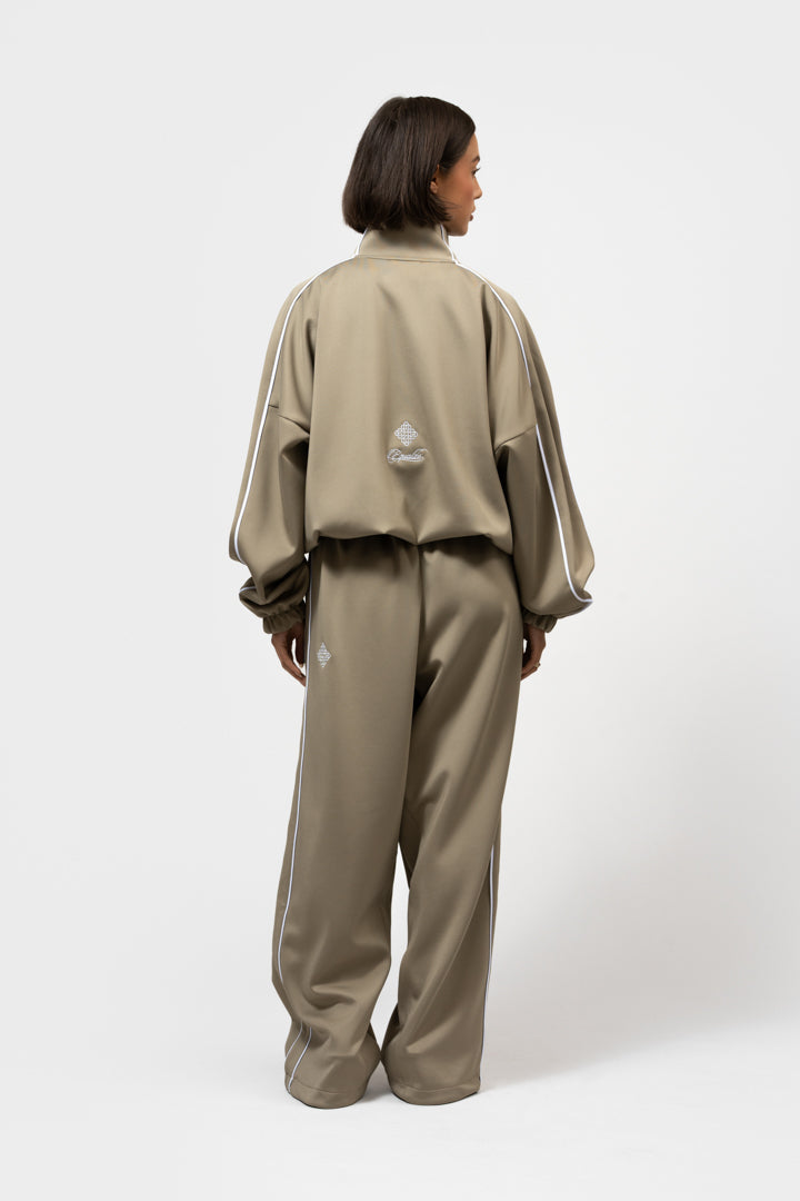 CLÉMENT TRACK PANTS | TAUPE