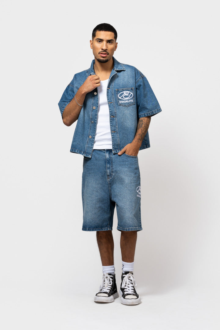 ARID DENIM SHORTS | BLUE