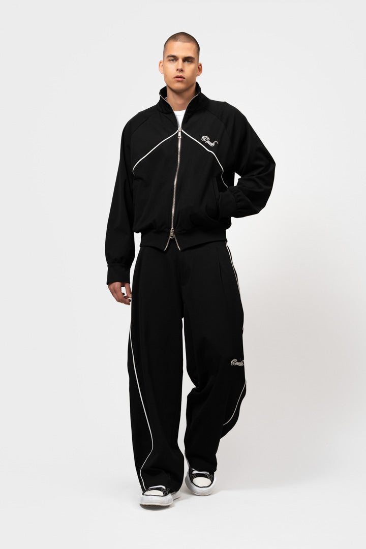 LUCIEN TRACK PANTS | BLACK