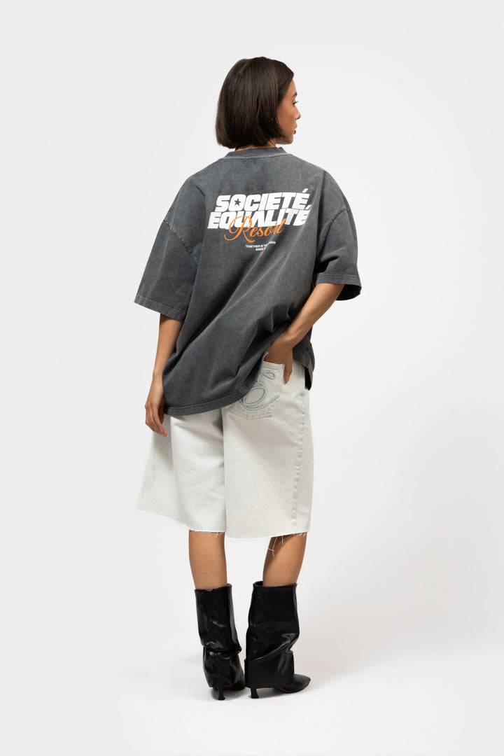 JULLIAN DENIM JORTS | SALT BLUE