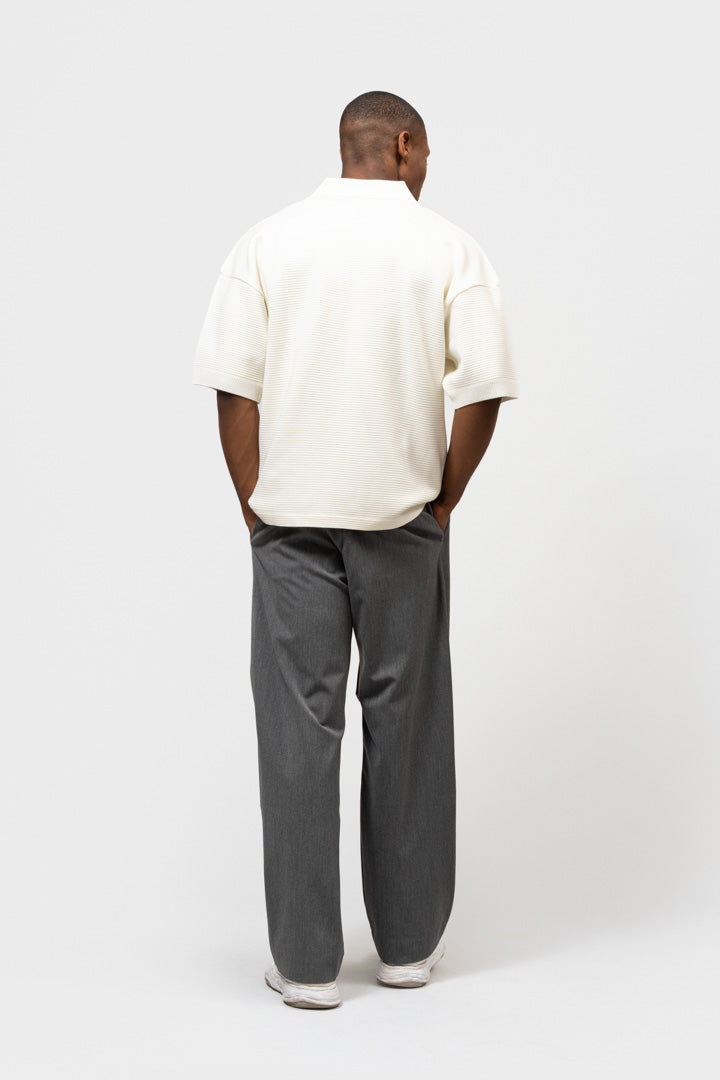 SAINT KNIT POLO | OFF-WHITE