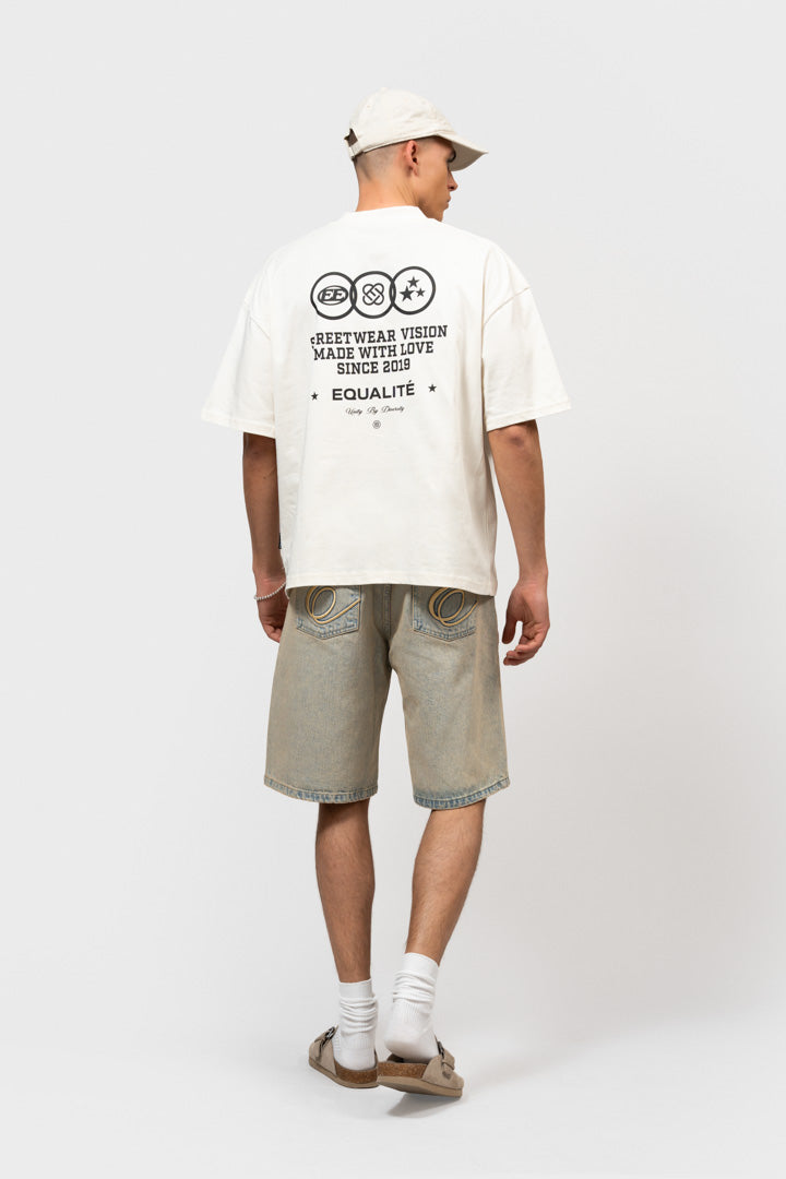 UNIVERSE BOXY TEE | OFF-WHITE