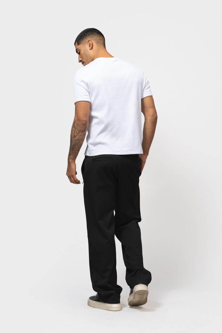 REGULAR TAILORED PANTS 2.0 | BLACK