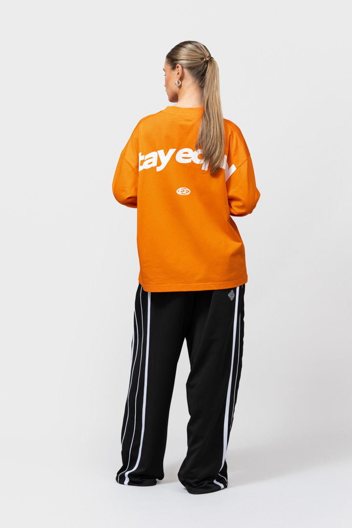 STAY EQUAL LONGSLEEVE TEE | ORANGE