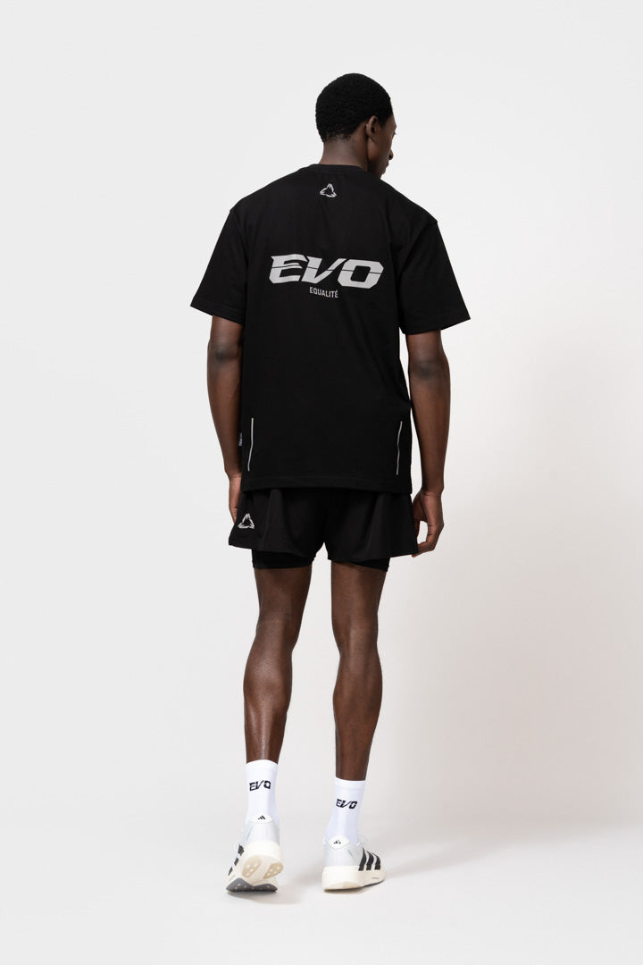 EVO OVERSIZED TEE | BLACK