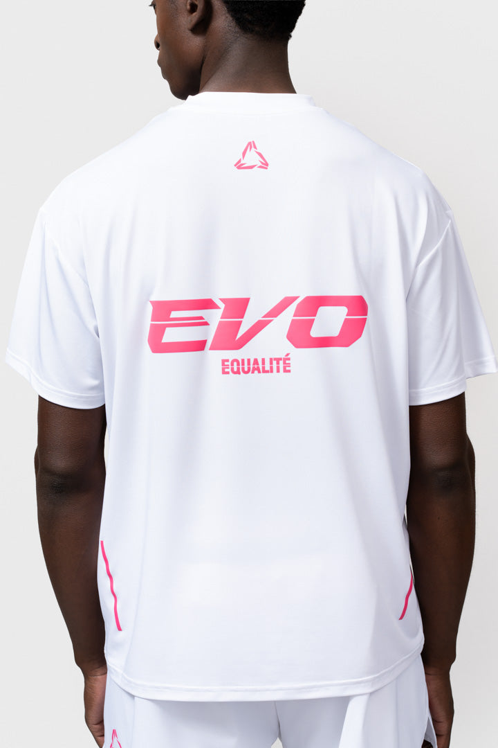 EVO OVERSIZED TEE | WHITE