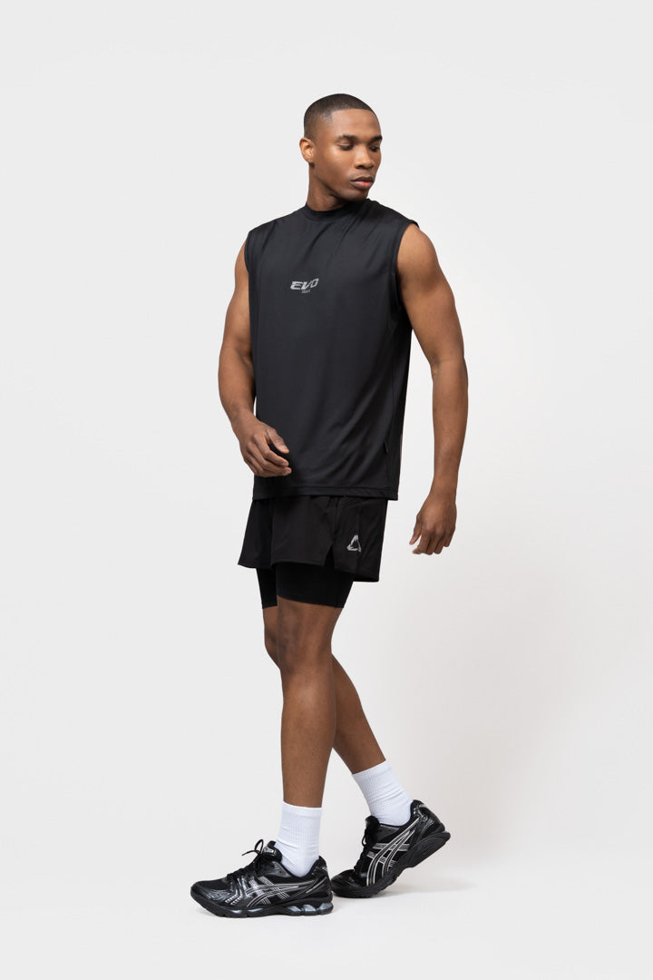 EVO 2-IN-1 SHORTS | BLACK