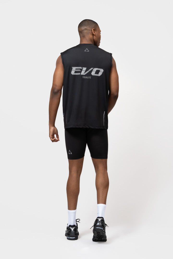 EVO HALF TIGHT SHORTS 2.0 | BLACK