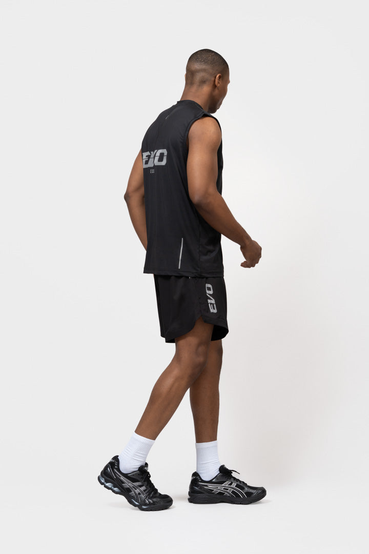 EVO OVERSIZED TANK TOP | BLACK