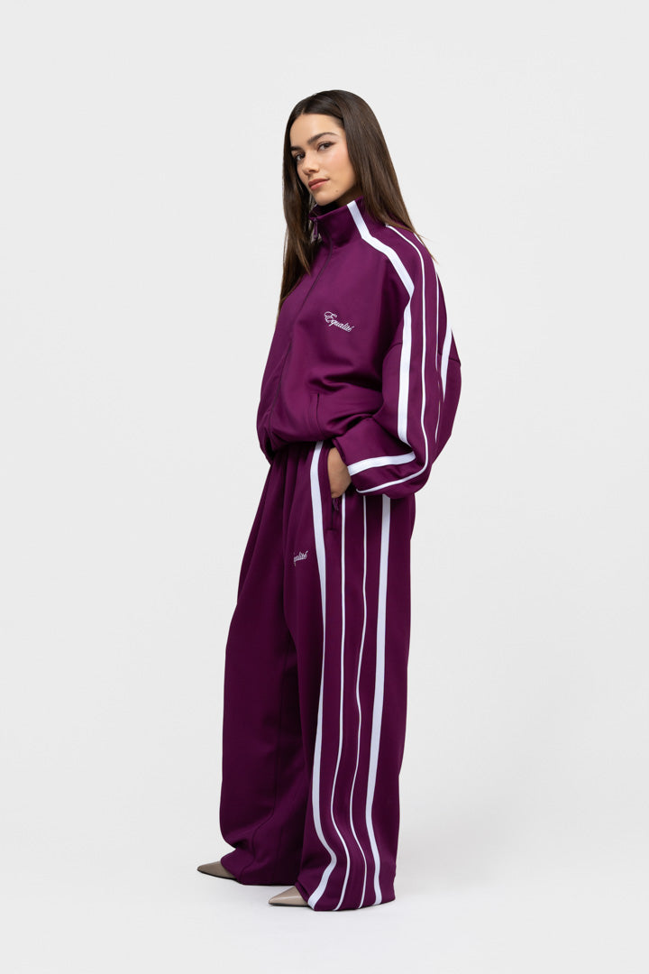 TRACK JACKET | DEEP PURPLE